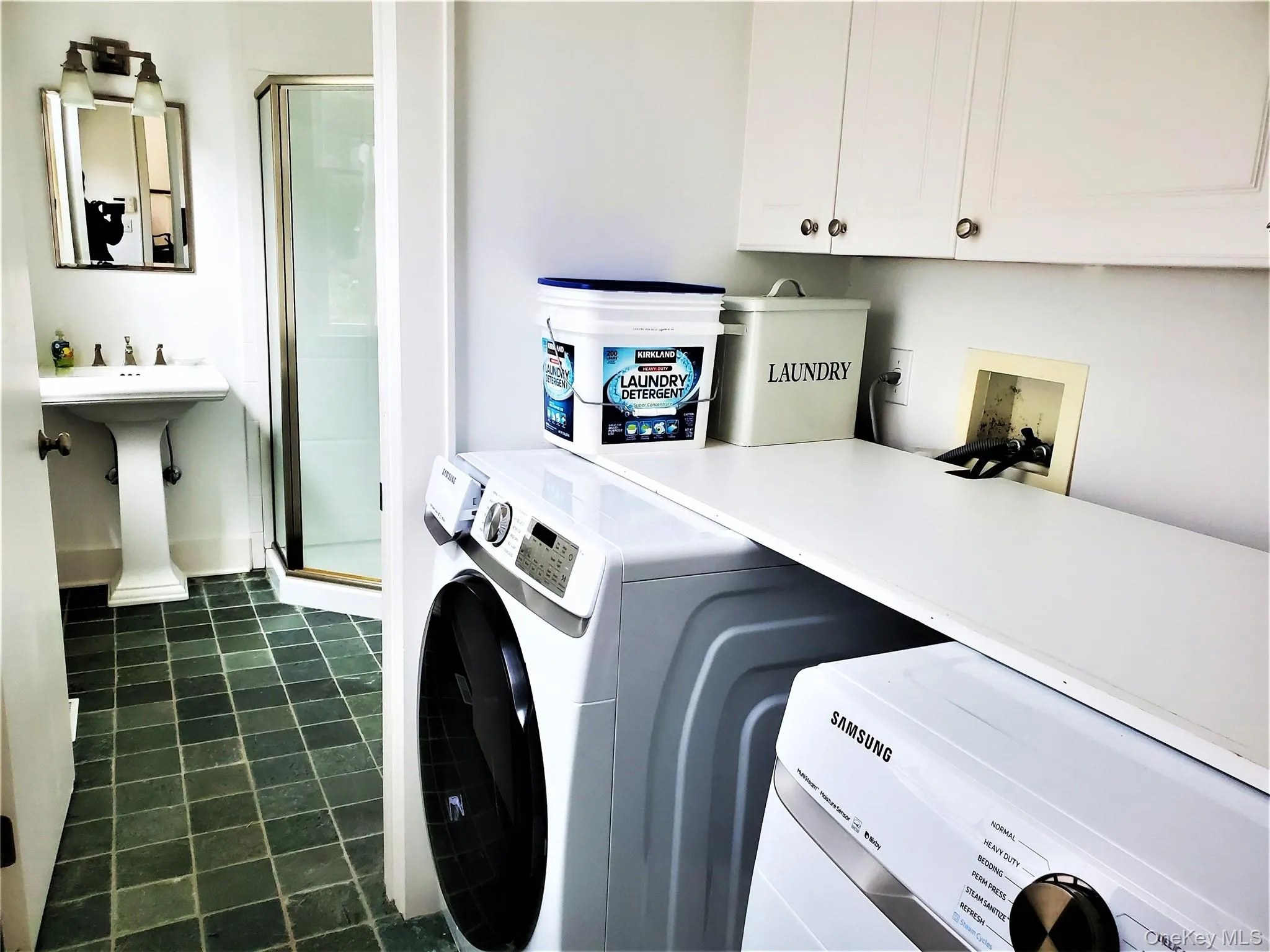 First Foor Bathroom and Laundry Room First Foor Bathroom and Laundry Room