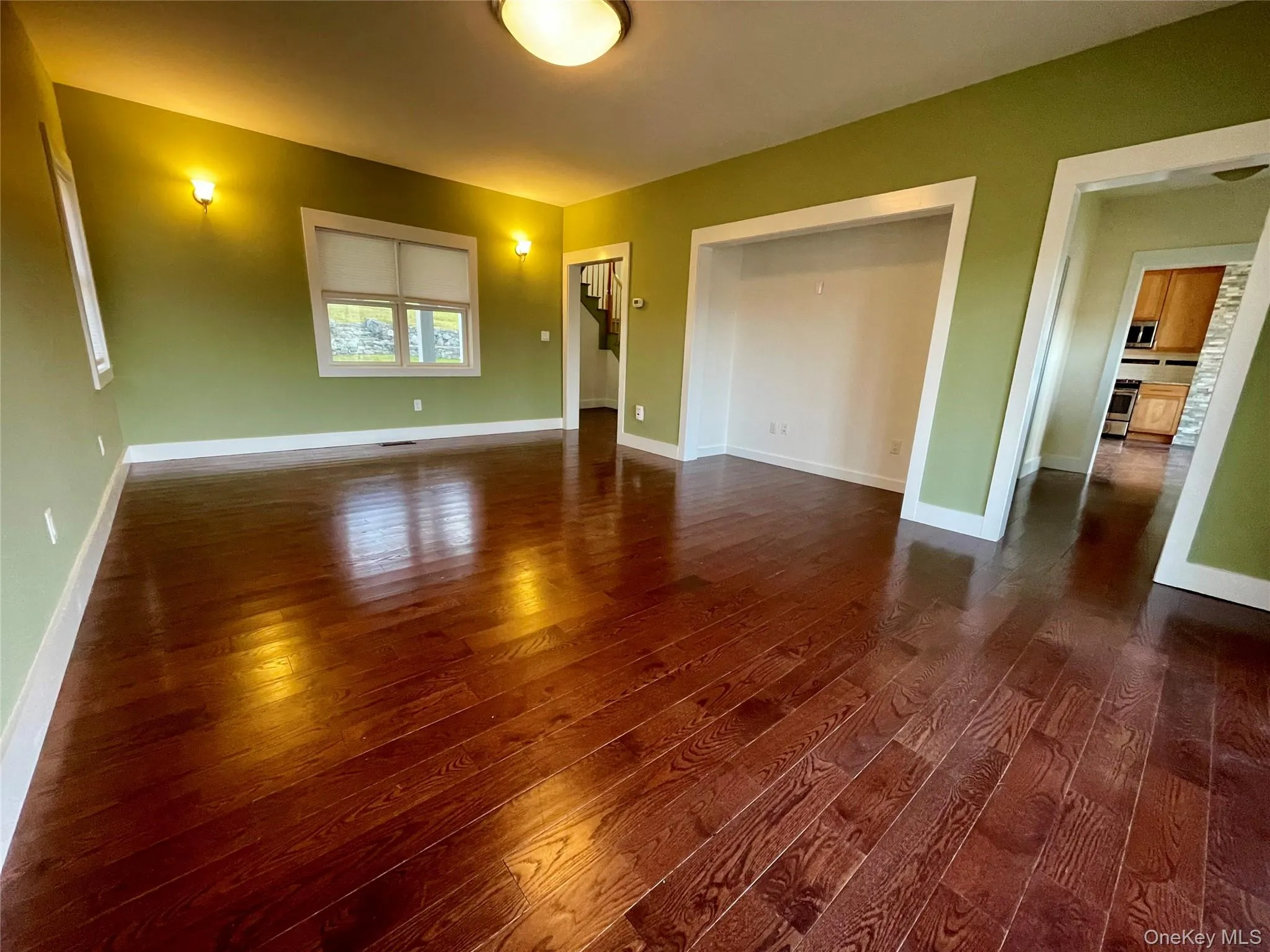 Freshly painted and refinished floors Freshly painted and refinished floors