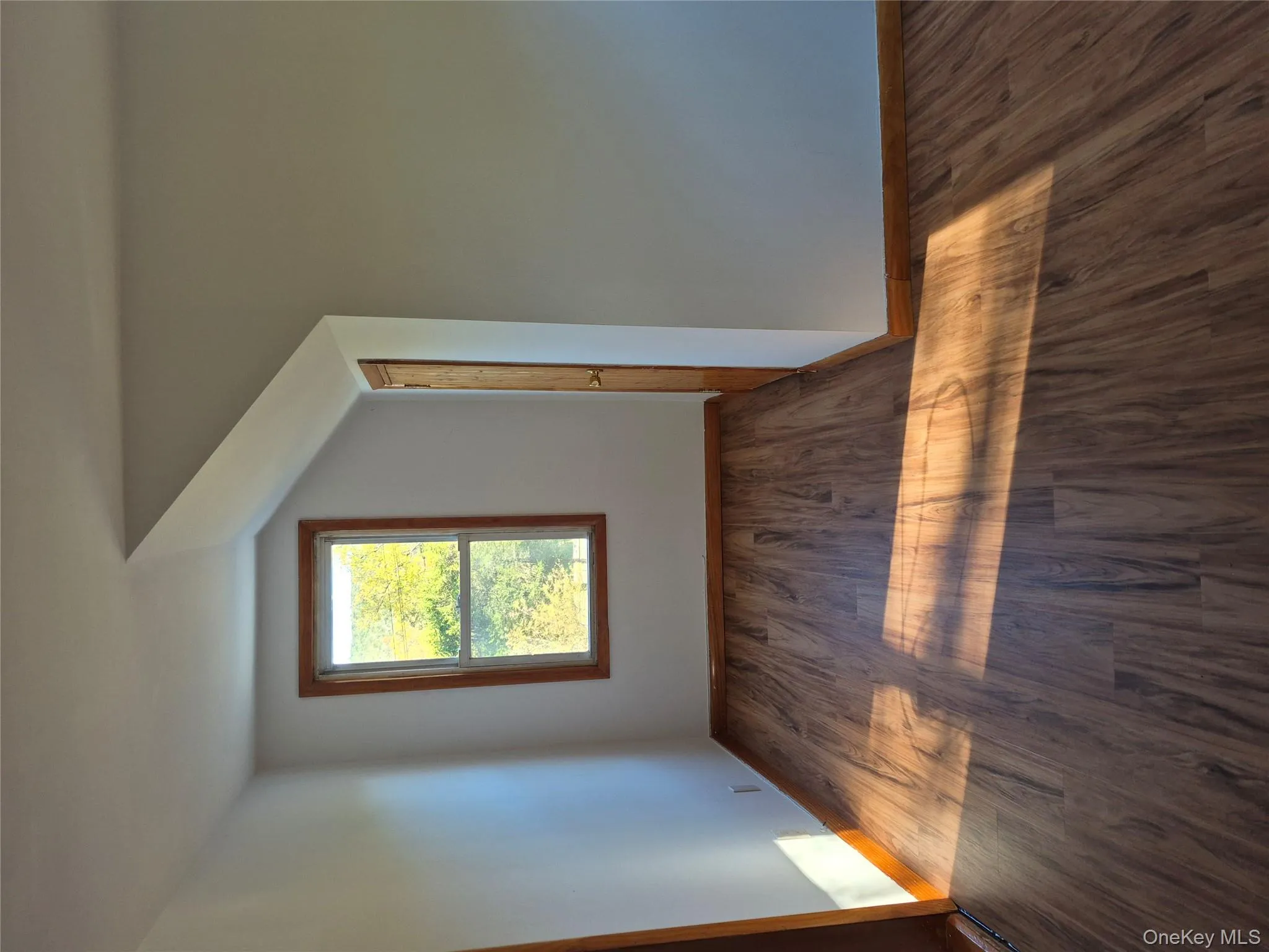 Additional living space with dark wood finished floors and baseboards Additional living space with dark wood finished floors and baseboards