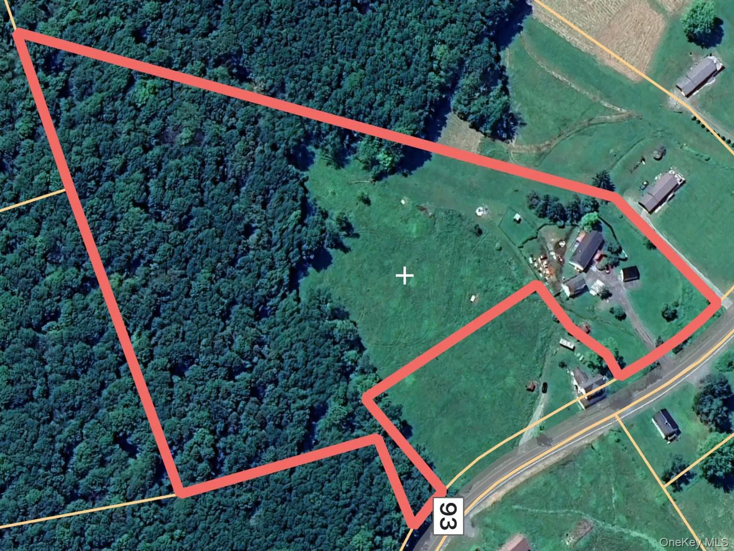 Map / location with property boundaries highlighted Map / location with property boundaries highlighted