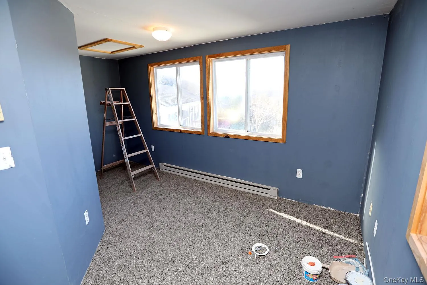 Living room featuring carpet floors Living room featuring carpet floors