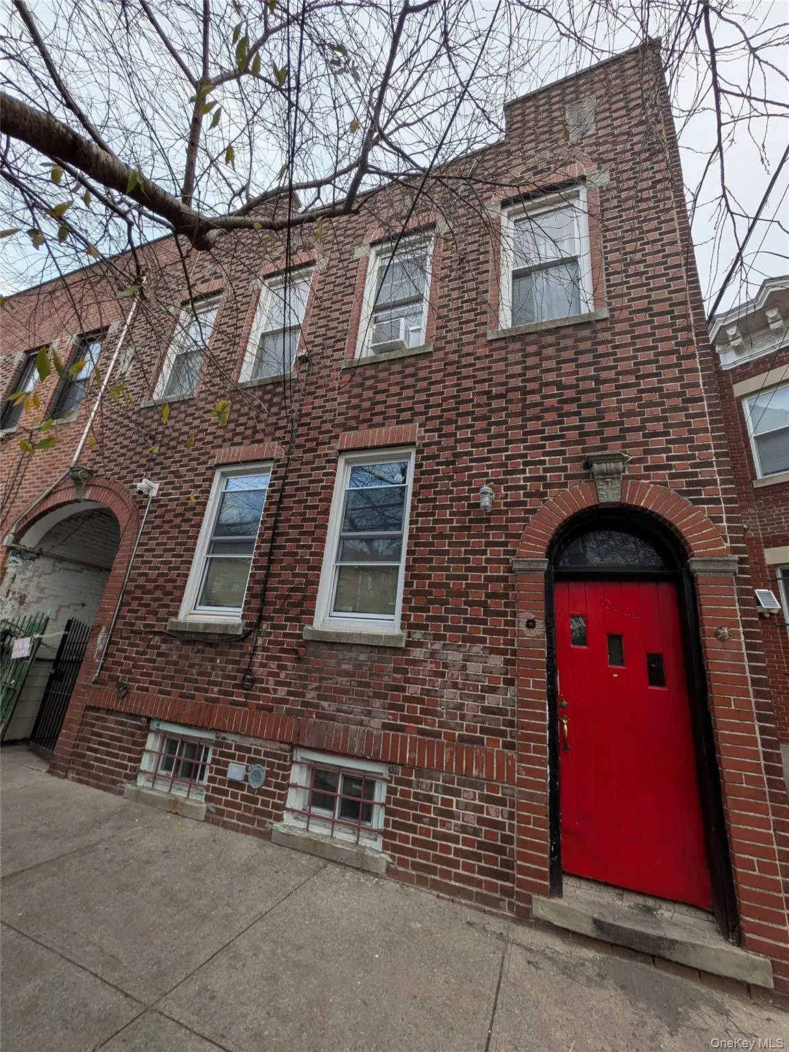 View of front of property with brick siding View of front of property with brick siding