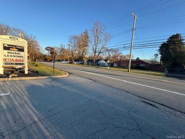View of asphalt street View of asphalt street