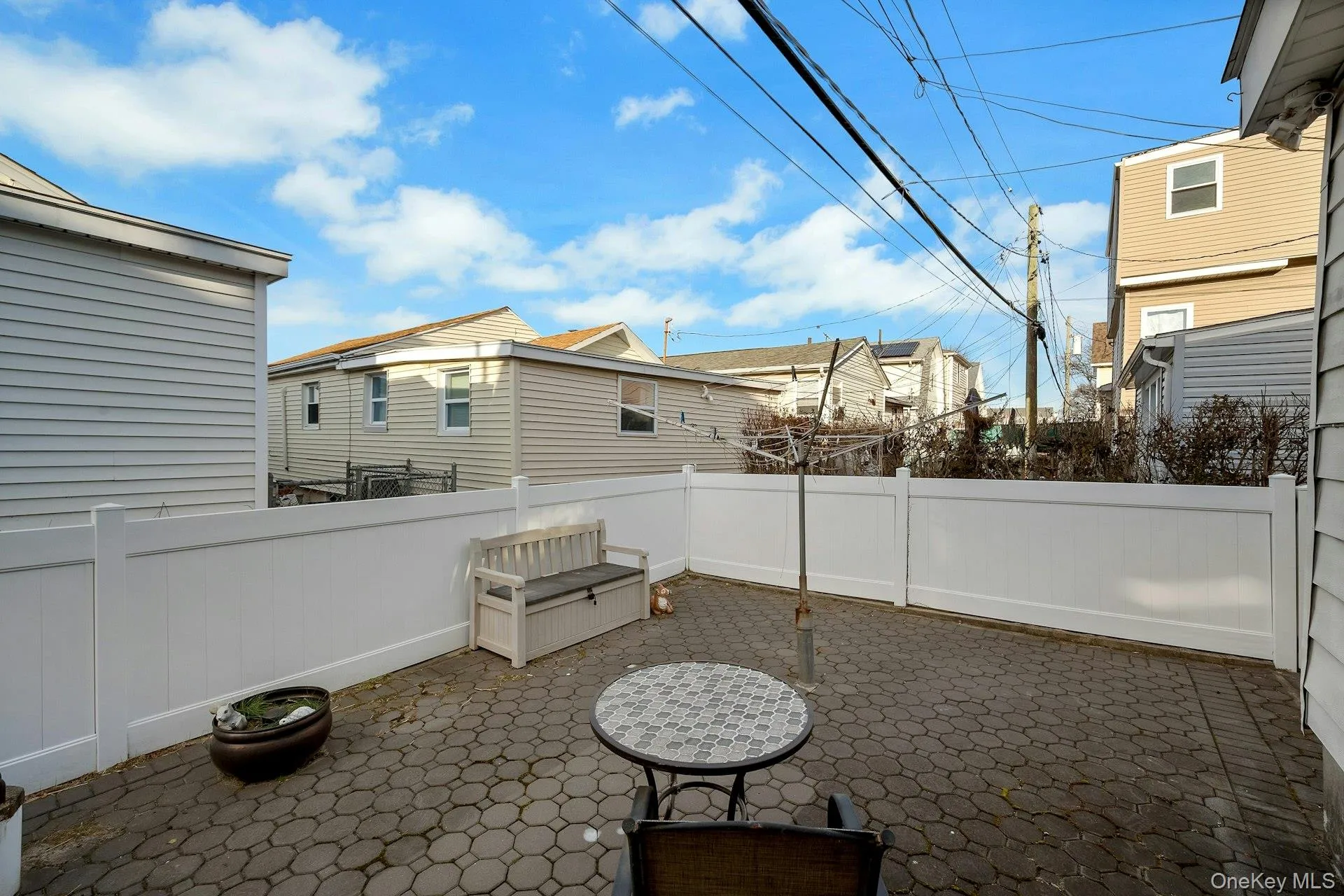 Backyard great for barbeques and entertaining Backyard great for barbeques and entertaining