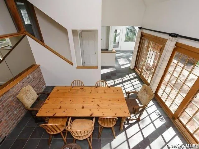 view of DR from 1st floor view of DR from 1st floor