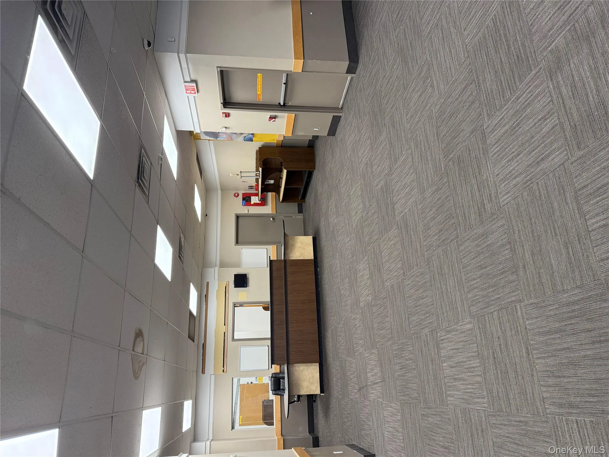 Miscellaneous room with a drop ceiling Miscellaneous room with a drop ceiling