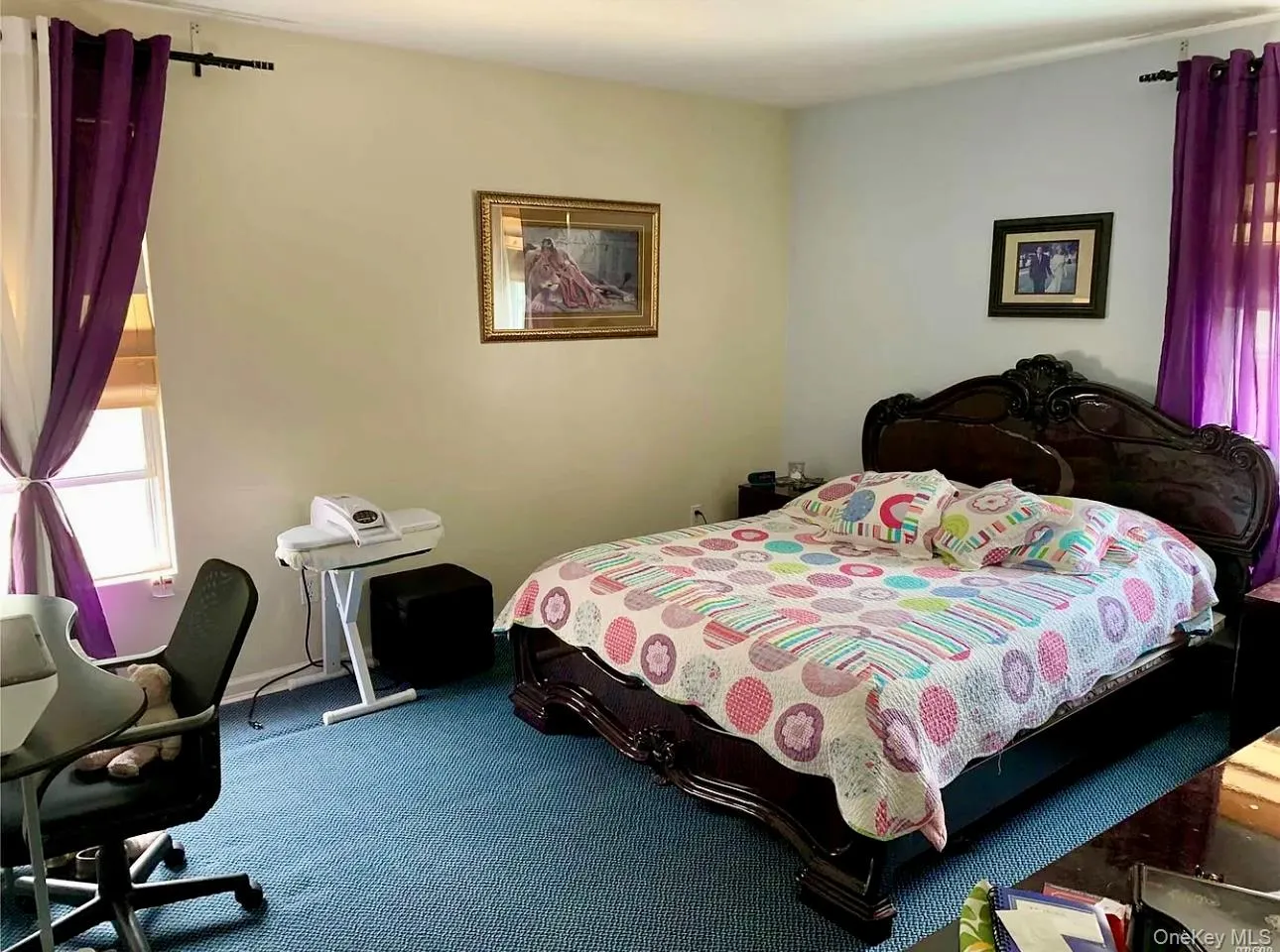 View of carpeted bedroom View of carpeted bedroom