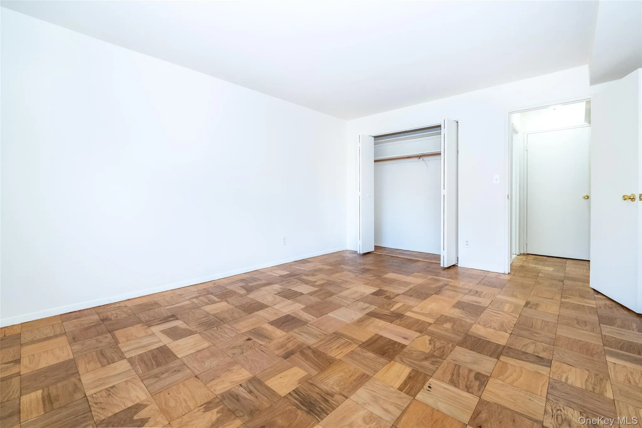 Unfurnished bedroom featuring a closet Unfurnished bedroom featuring a closet