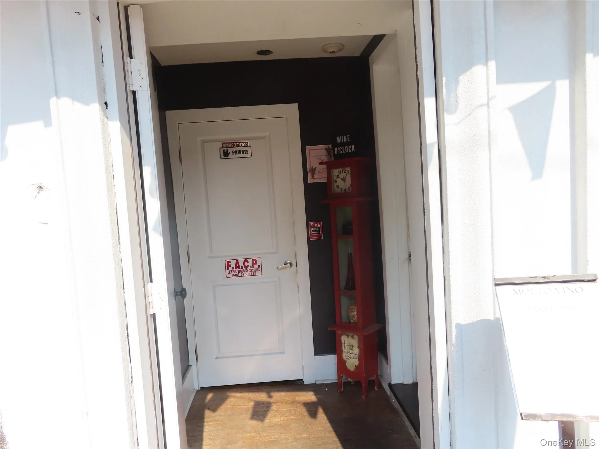 Entrance to property Entrance to property