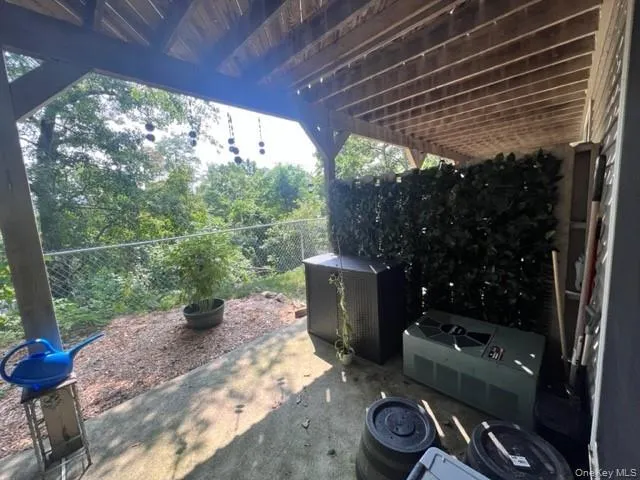 View of patio, right angle View of patio, right angle