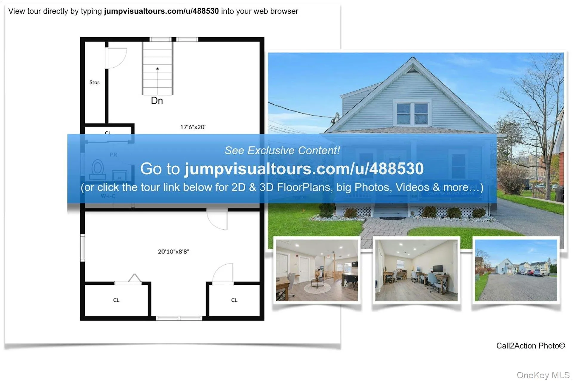 View of marketing collateral with multiple images View of marketing collateral with multiple images