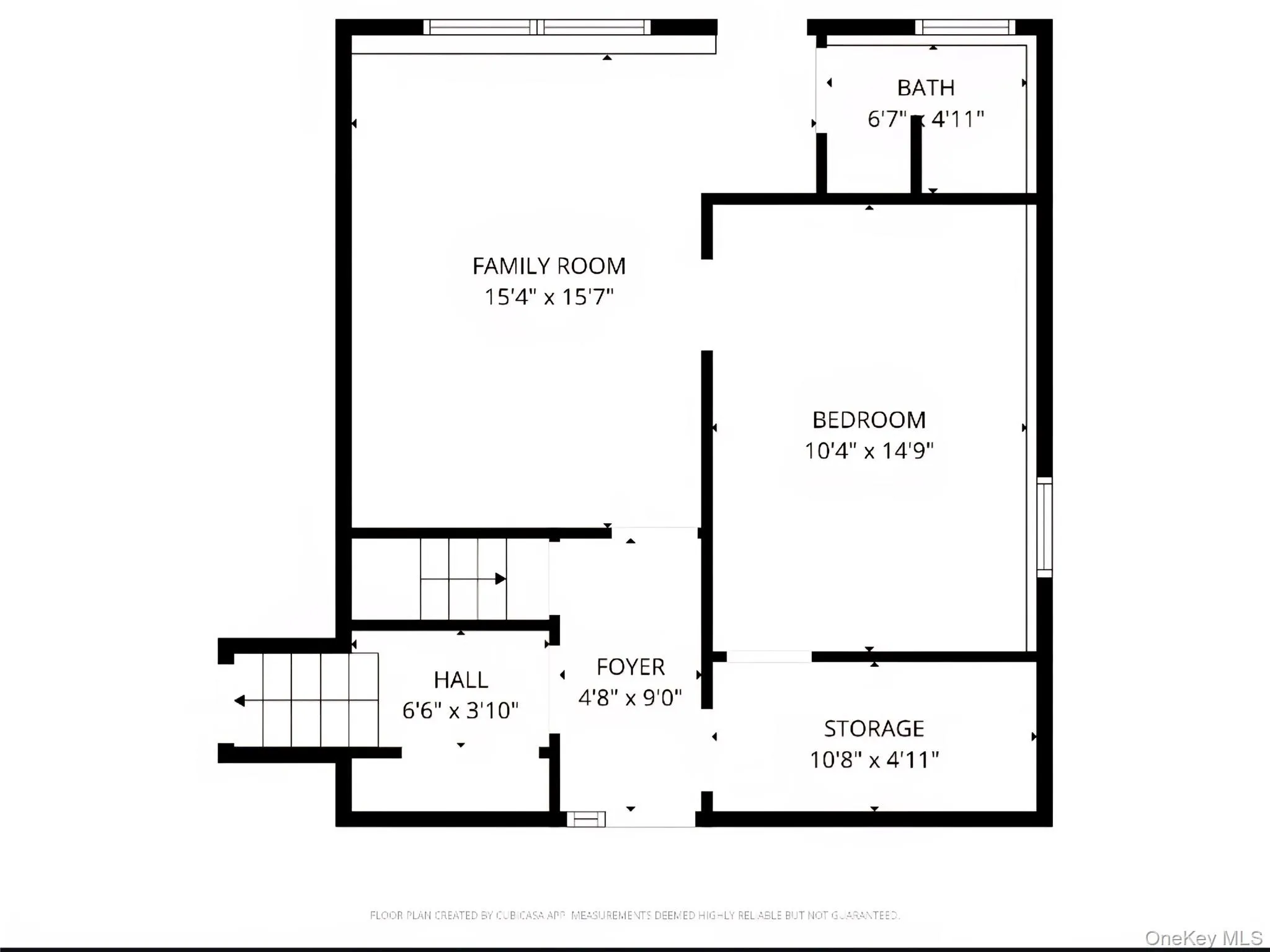 Entry level from front door Entry level from front door