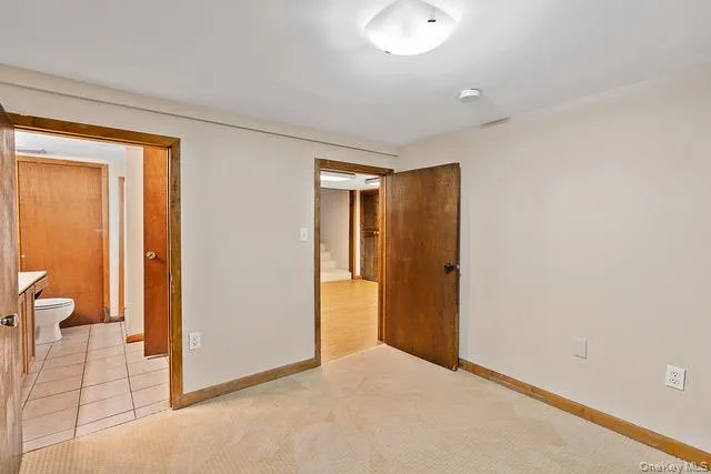 Bedroom finished basement view 2 Bedroom finished basement view 2