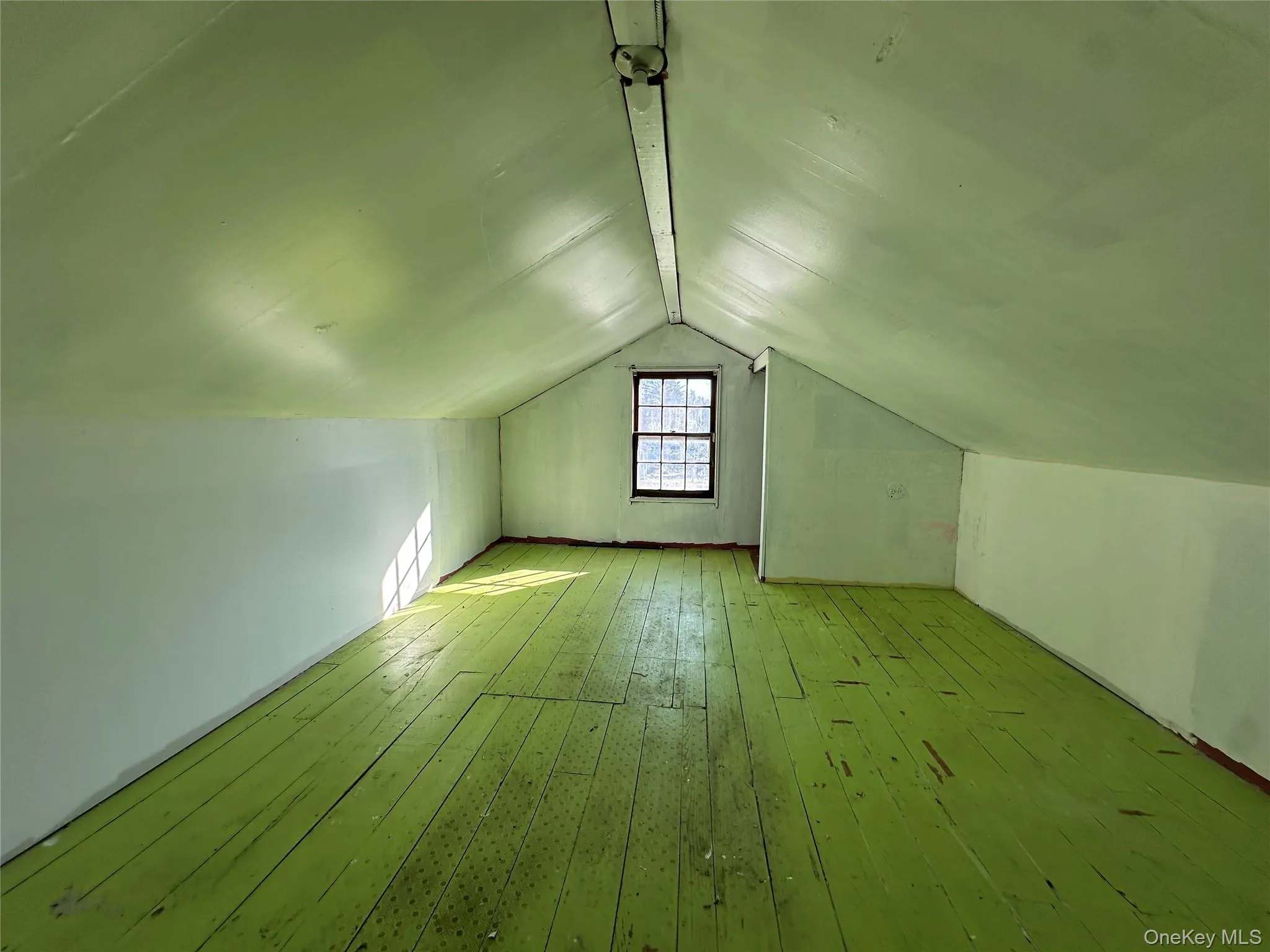 Additional living space featuring vaulted ceiling and hardwood / wood-style floors Additional living space featuring vaulted ceiling and hardwood / wood-style floors