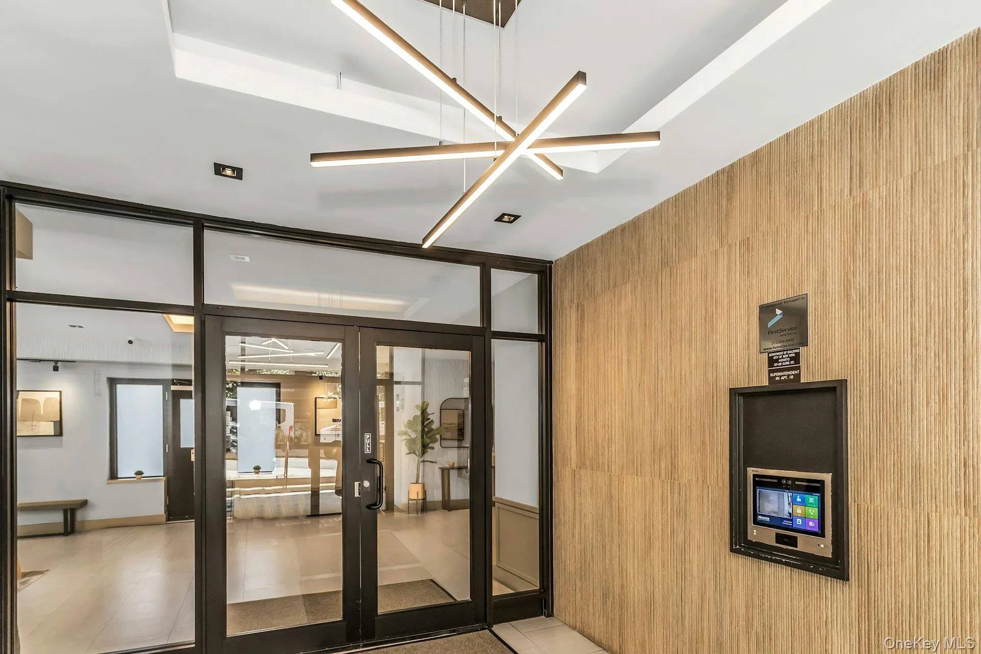 Entrance to property Entrance to property