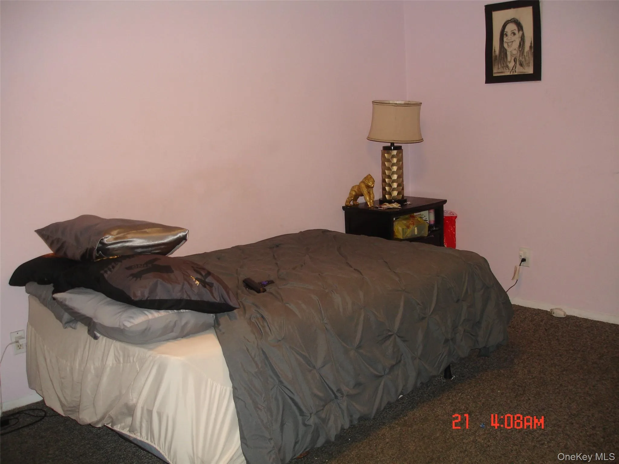 Bedroom with carpet and baseboards Bedroom with carpet and baseboards