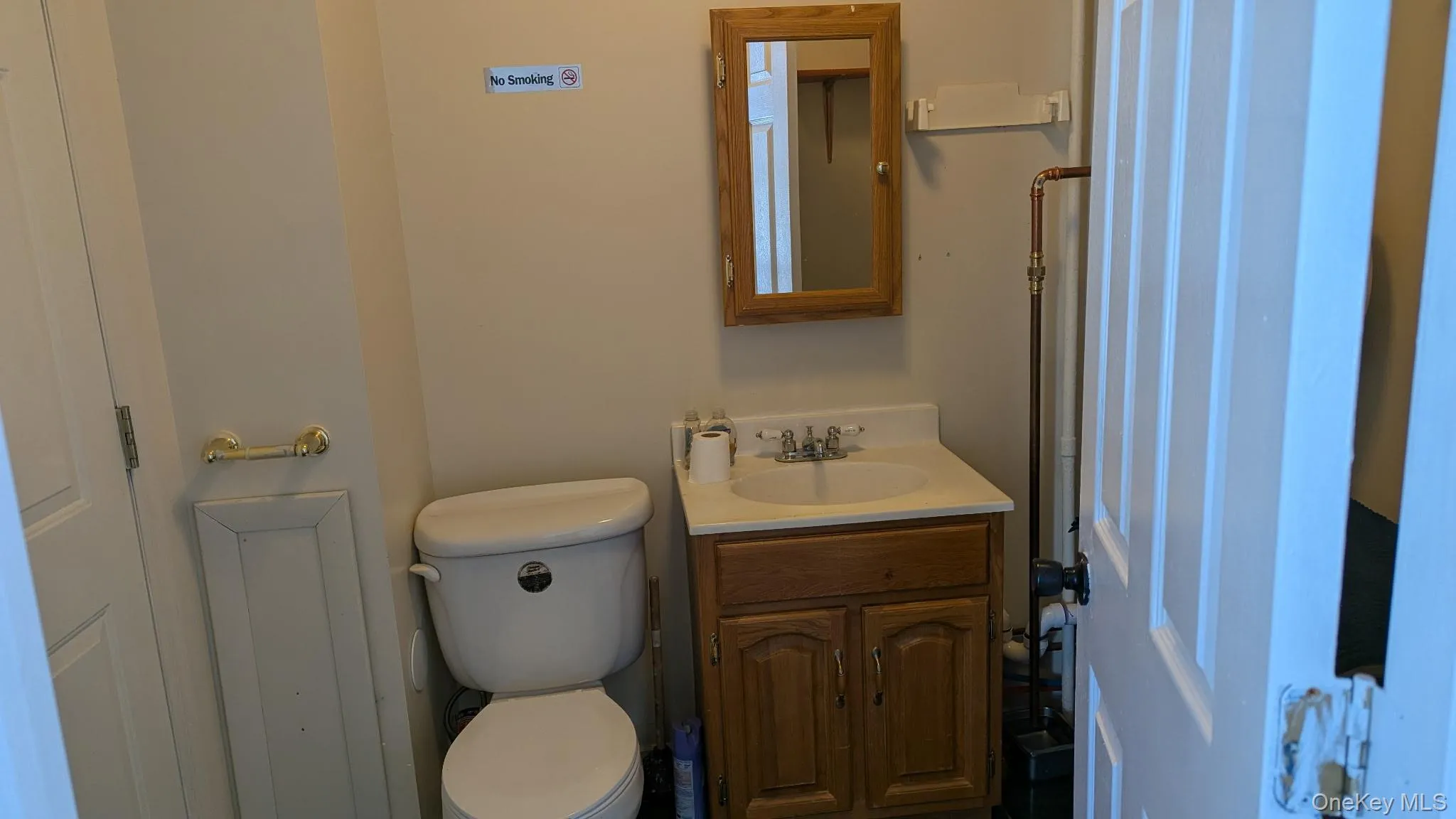 Bathroom with vanity and toilet Bathroom with vanity and toilet