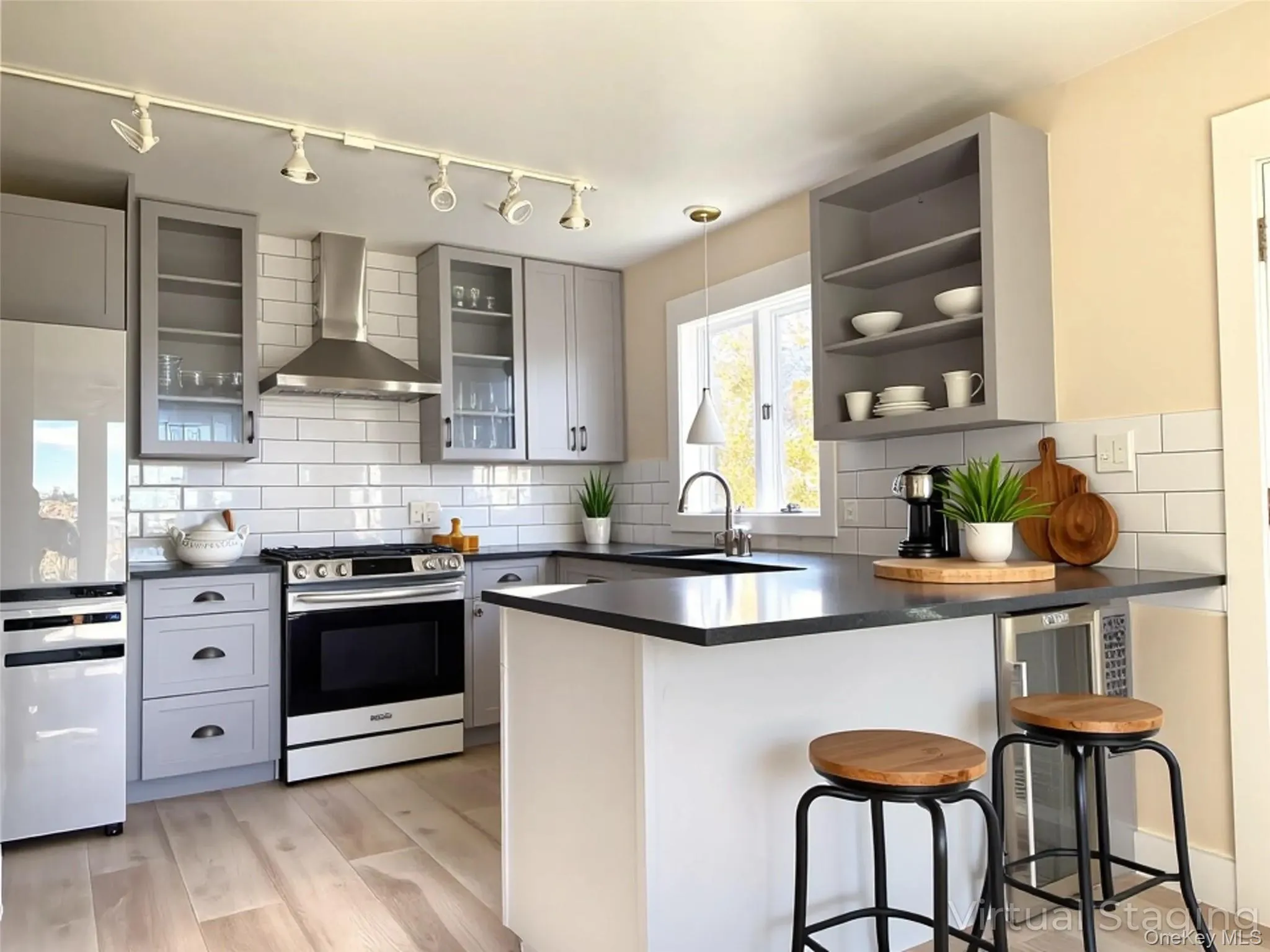 Kitchen Virtually Staged Kitchen Virtually Staged