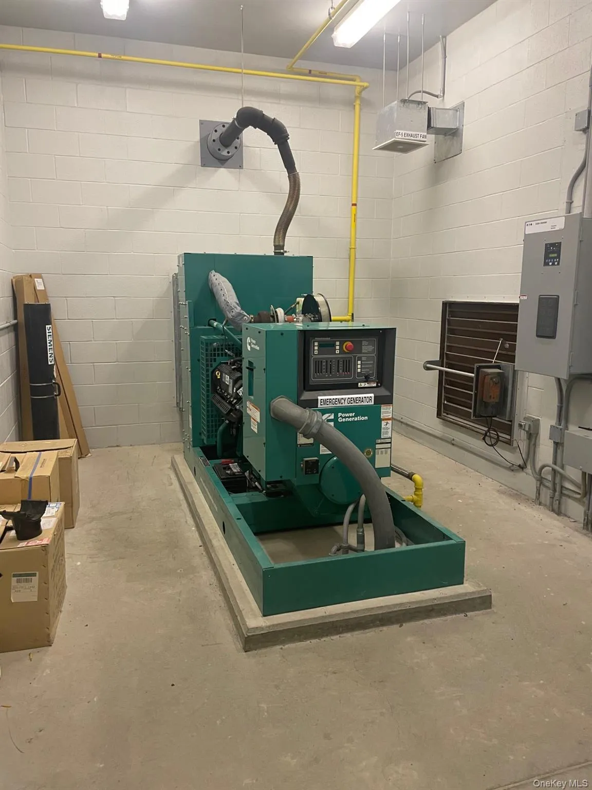 Generator for the STP. Generator for the STP.