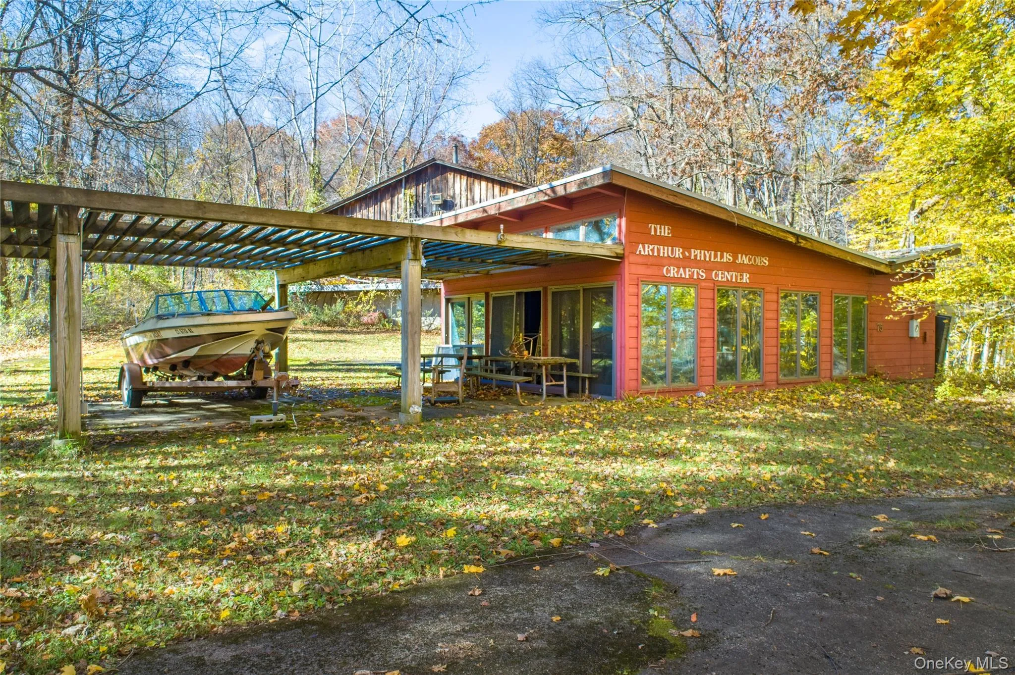 Recreation and education building. Recreation and education building.