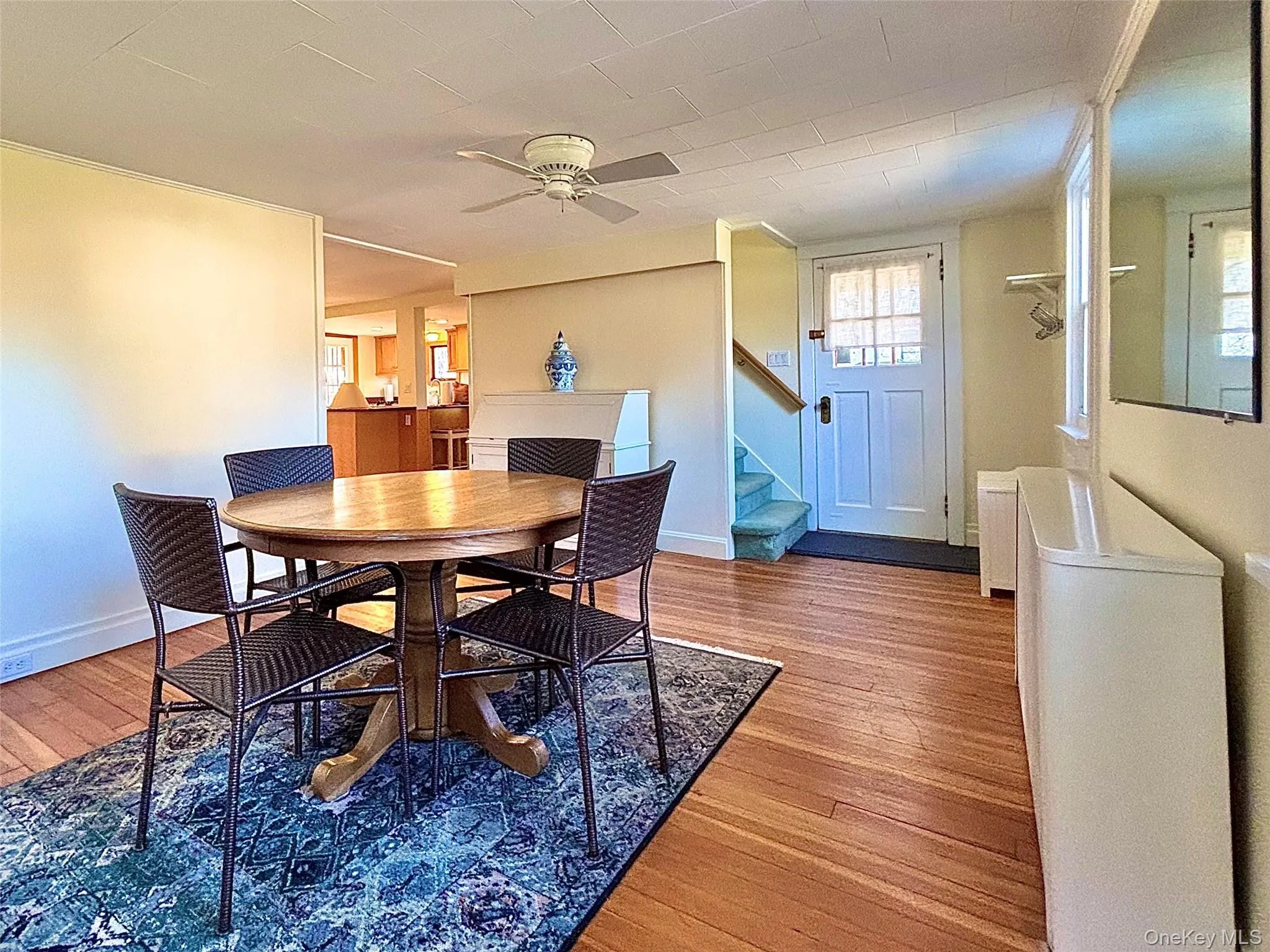 Dining Room with hard wood floor Dining Room with hard wood floor
