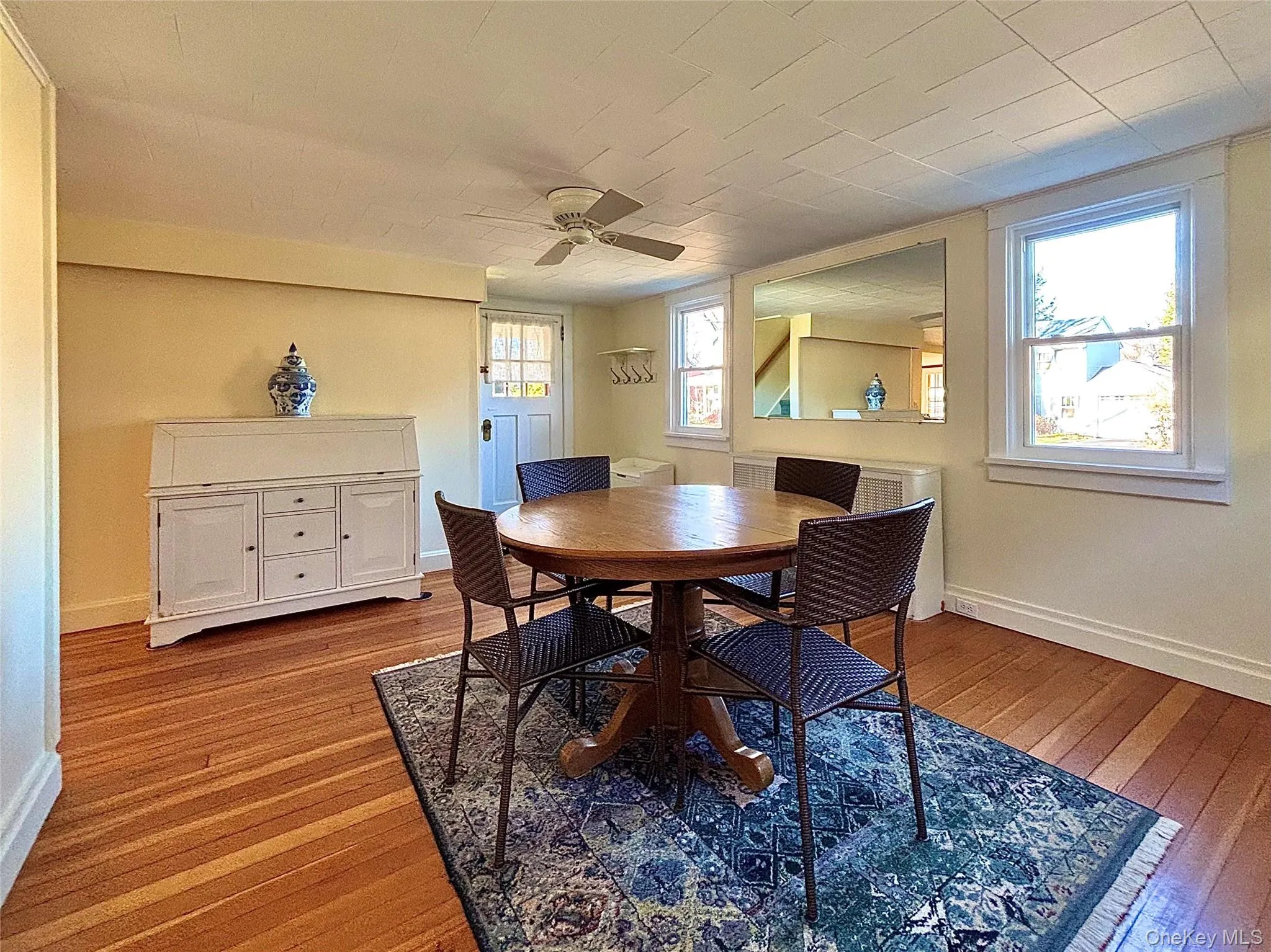 Dining Room with a ceiling fan Dining Room with a ceiling fan