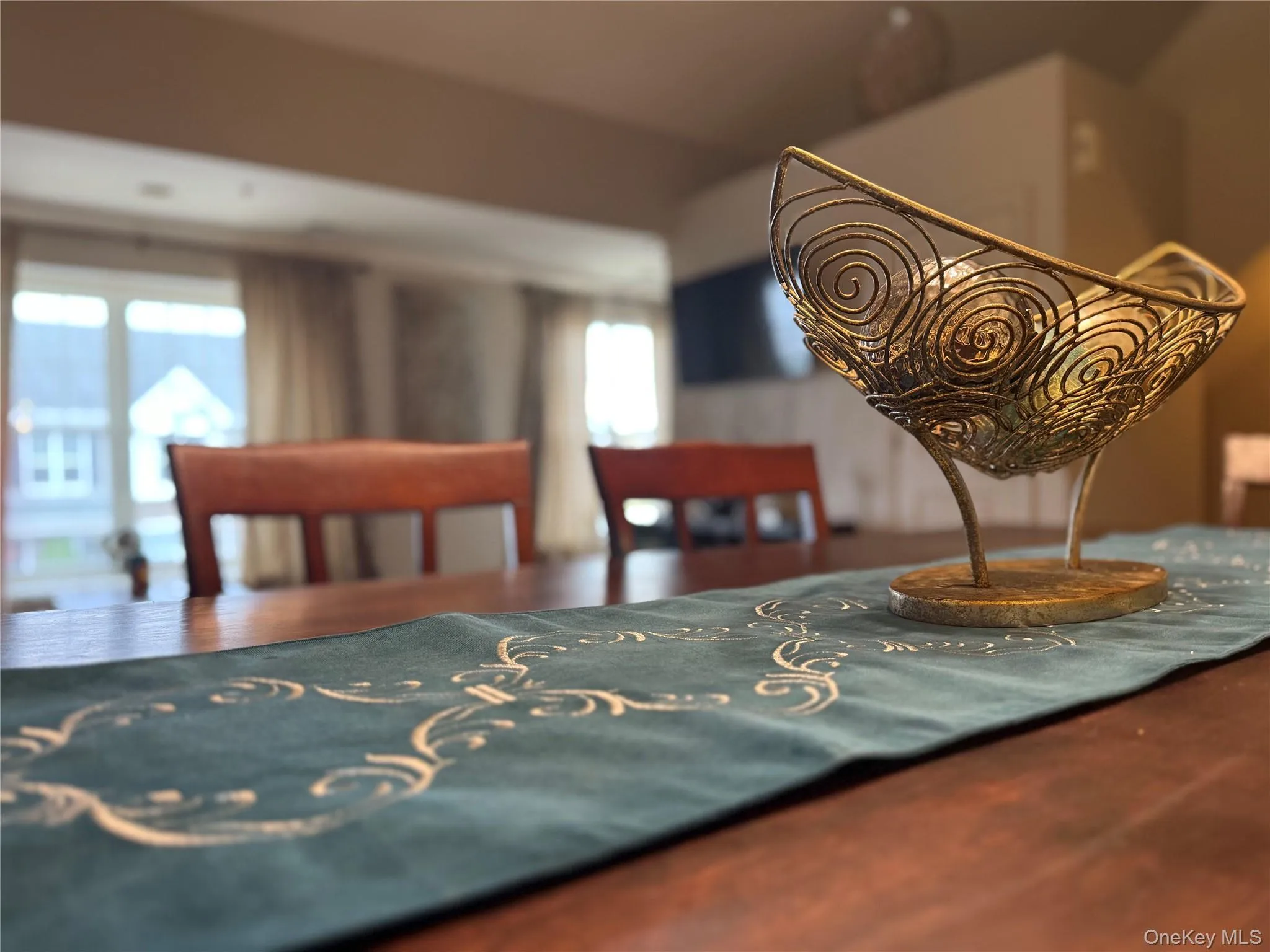 Dining area view. Dining area view.