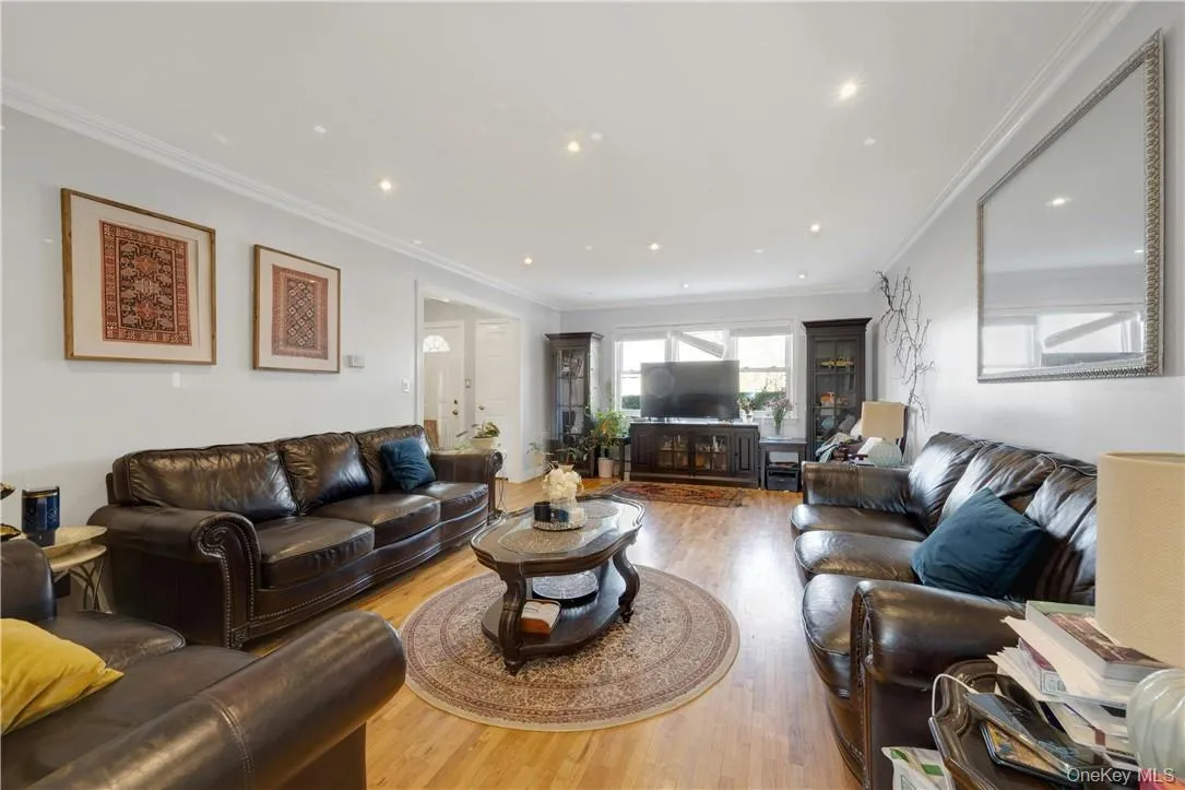 Living Room/Dining Area looking toward front Living Room/Dining Area looking toward front