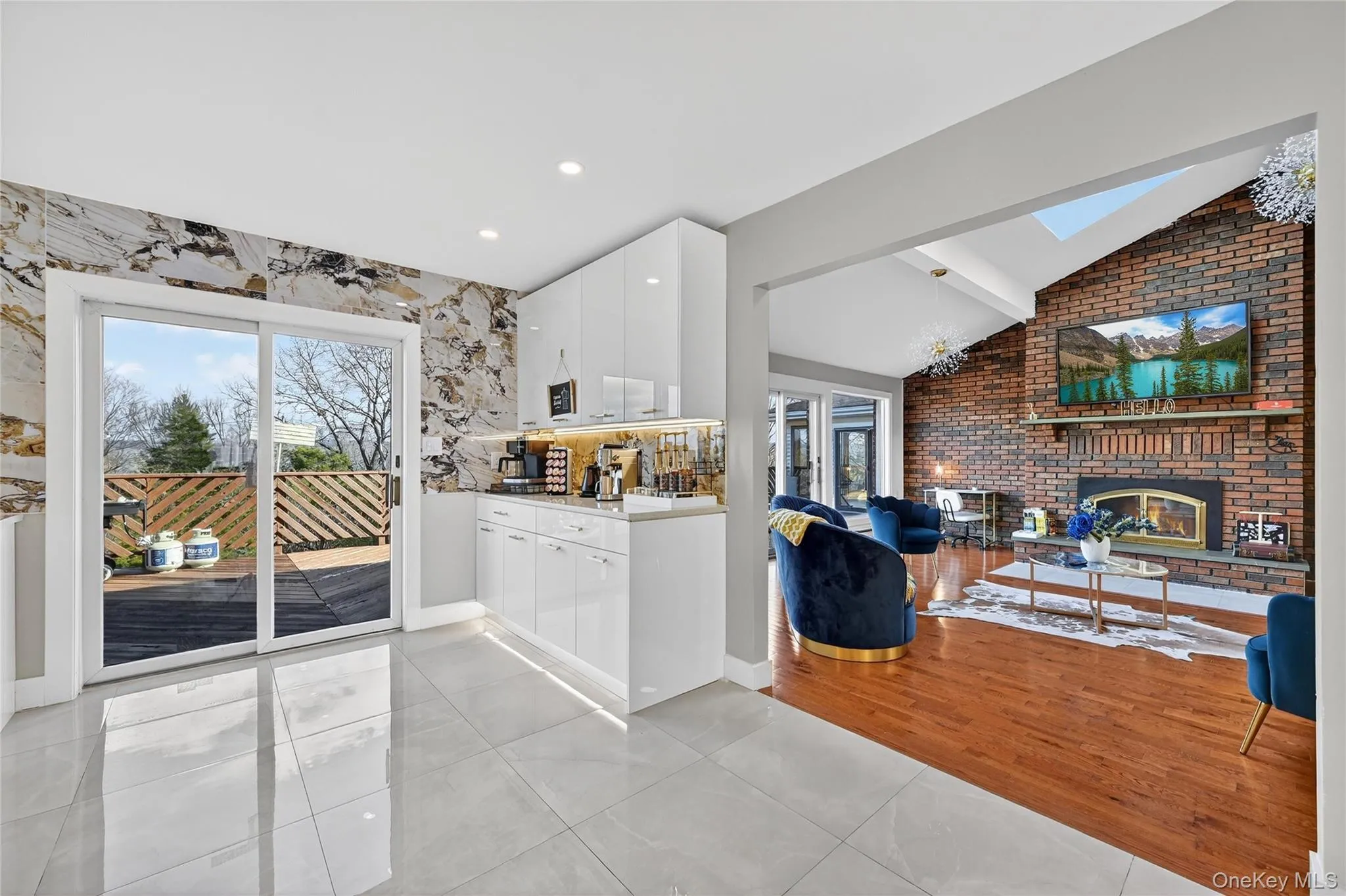 Sliding glass doors to Backyard and Living Room area Sliding glass doors to Backyard and Living Room area