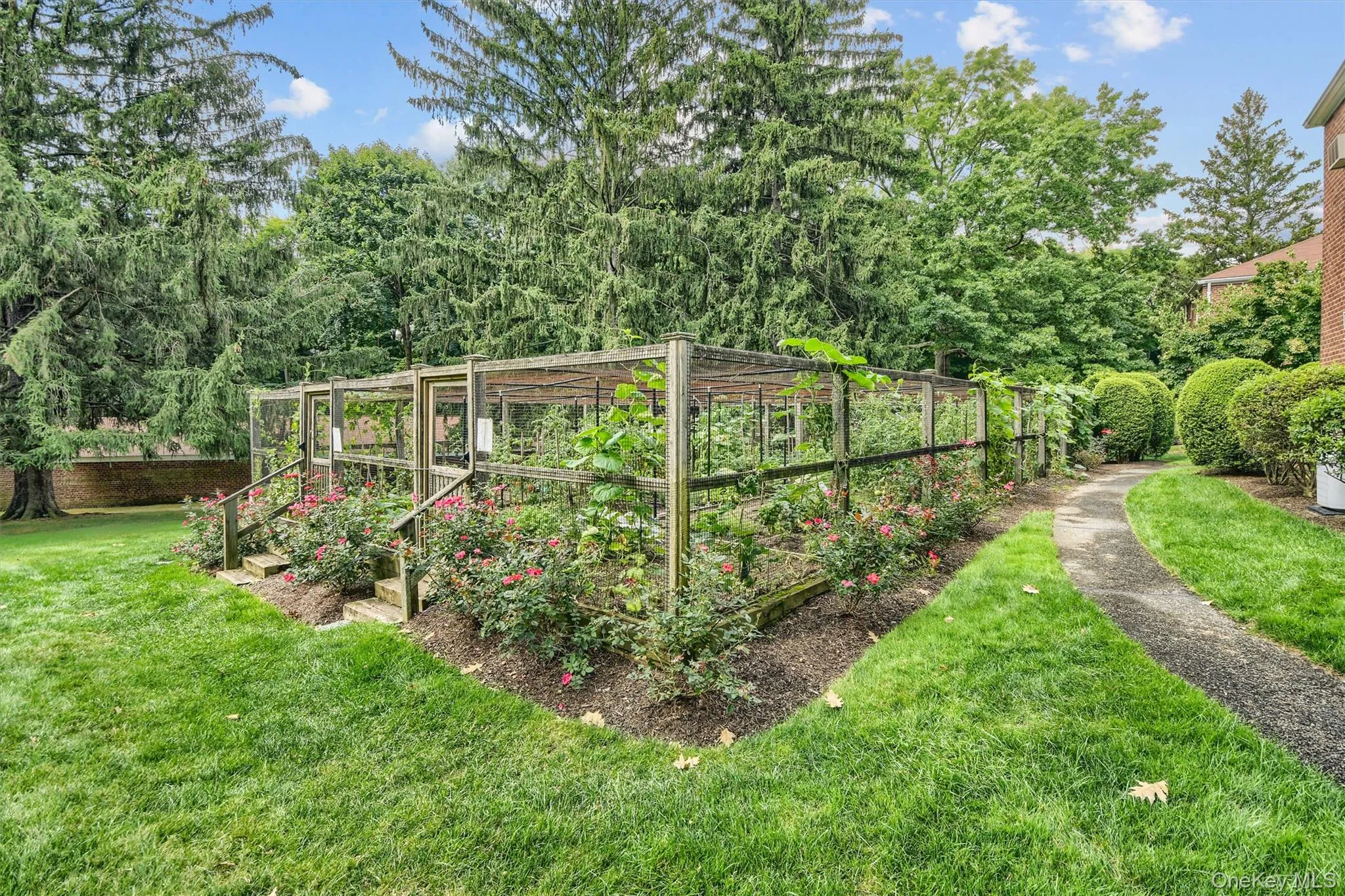 View of yard with a vegetable garden View of yard with a vegetable garden