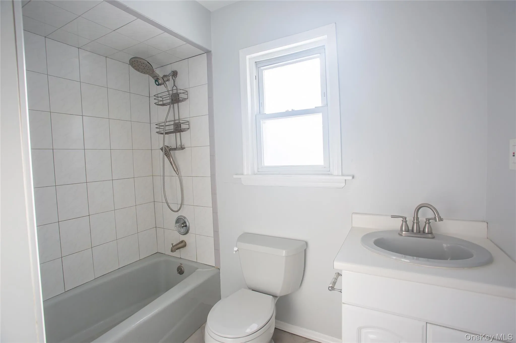 Bathroom with shower / washtub combination and vanity Bathroom with shower / washtub combination and vanity