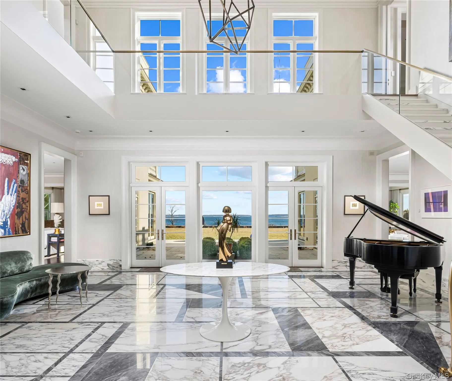Foyer with a water view Foyer with a water view