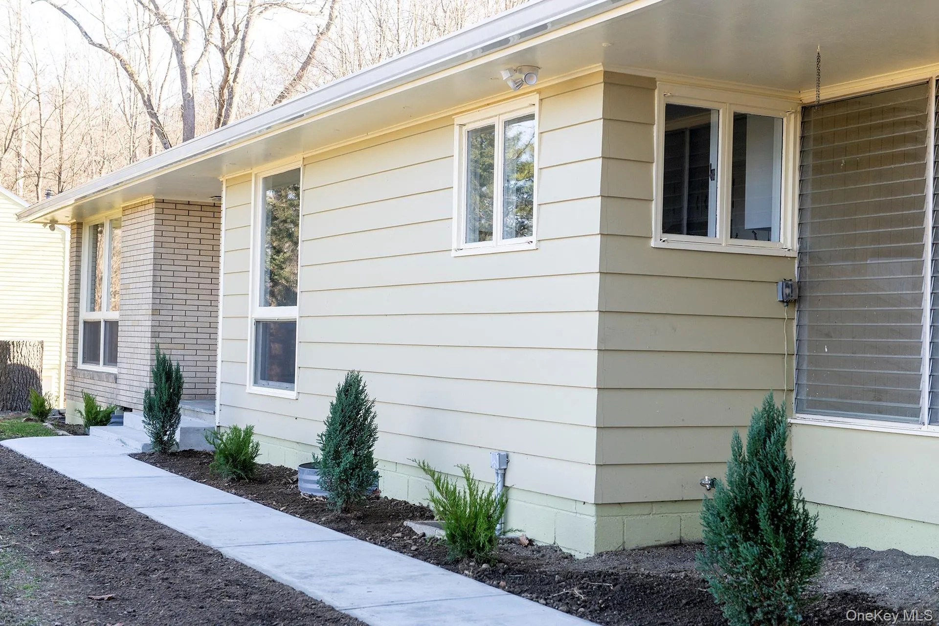 View of walkway to the front door View of walkway to the front door