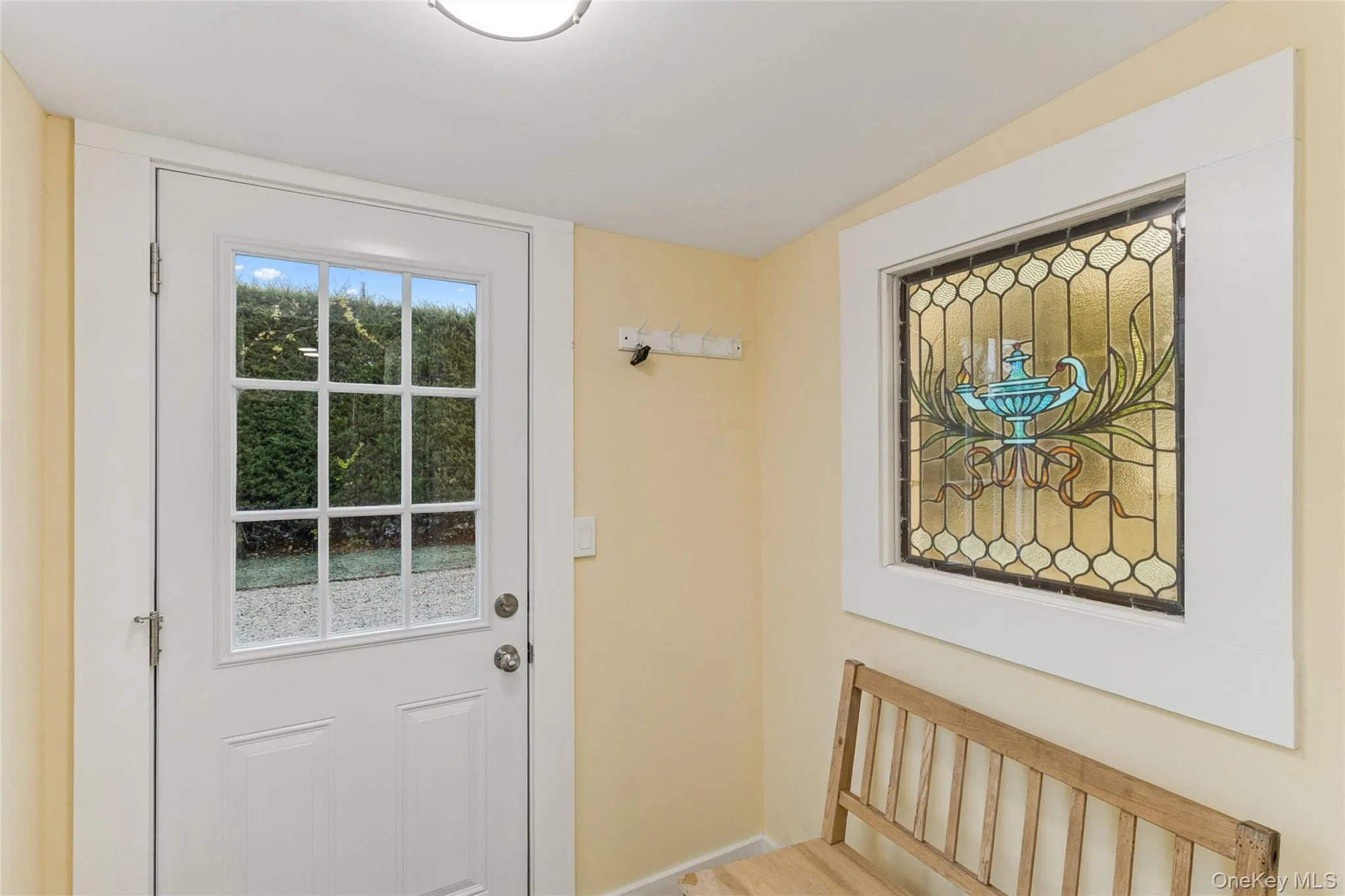 Entryway with stairway Entryway with stairway