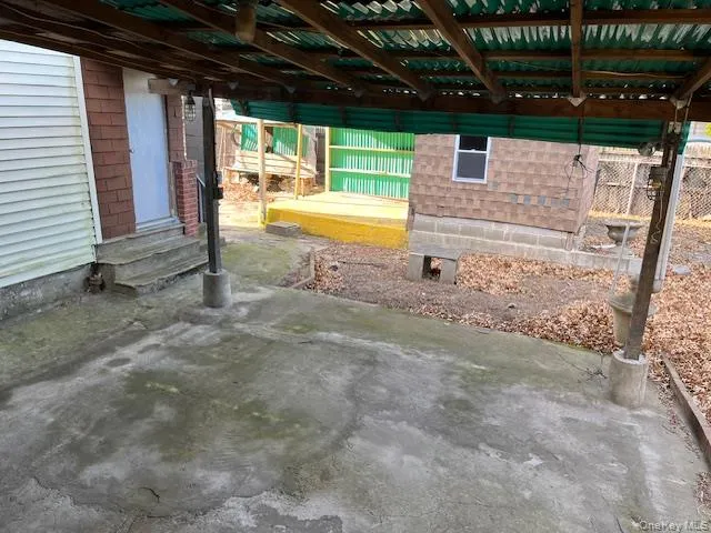 View of patio / terrace with entry steps View of patio / terrace with entry steps
