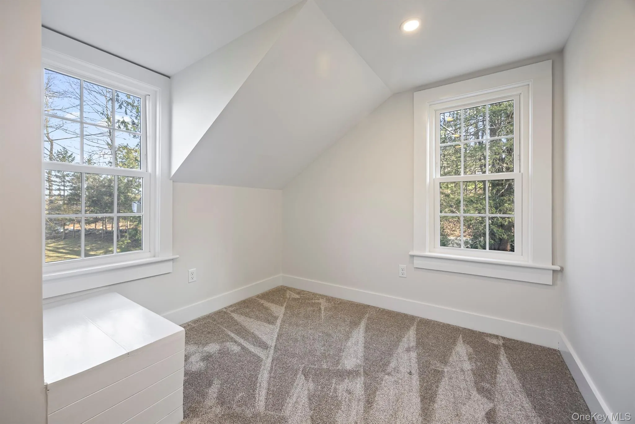 Bedroom #3 with light carpet Bedroom #3 with light carpet