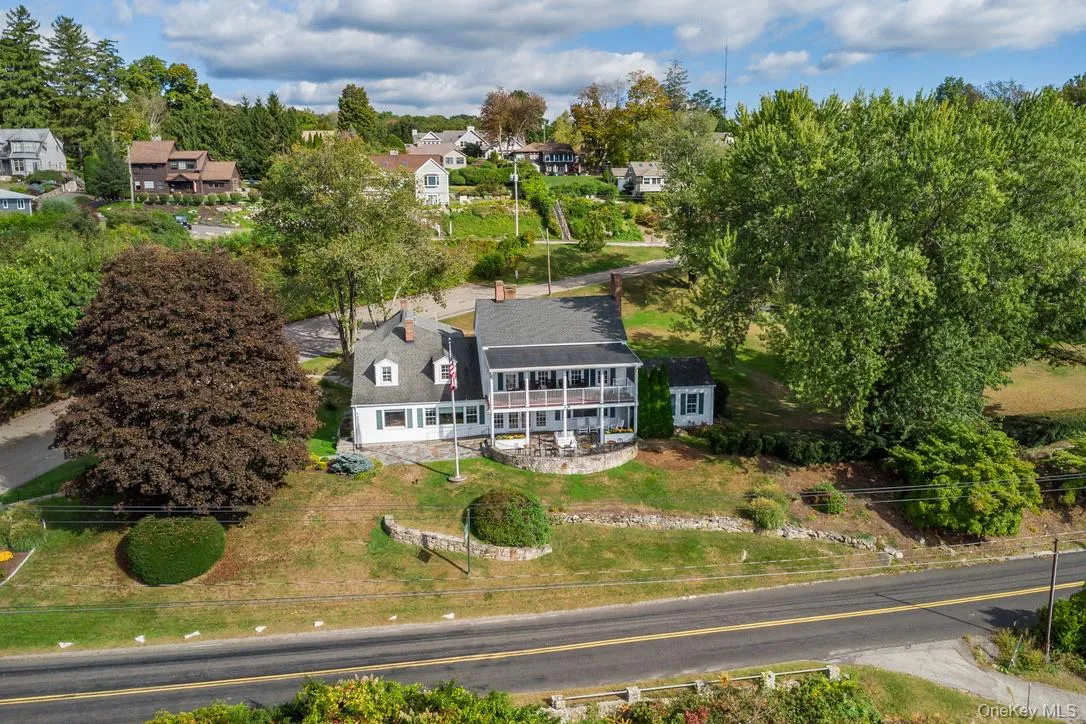 Aerial view of residential area Aerial view of residential area