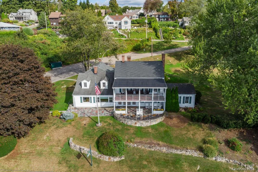 Aerial view of residential area Aerial view of residential area