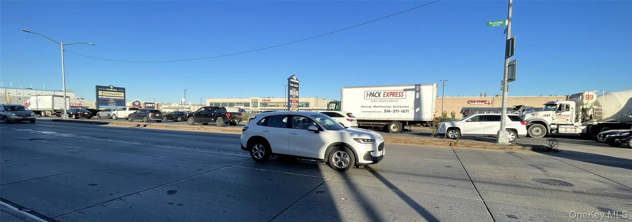 View of uncovered parking lot View of uncovered parking lot