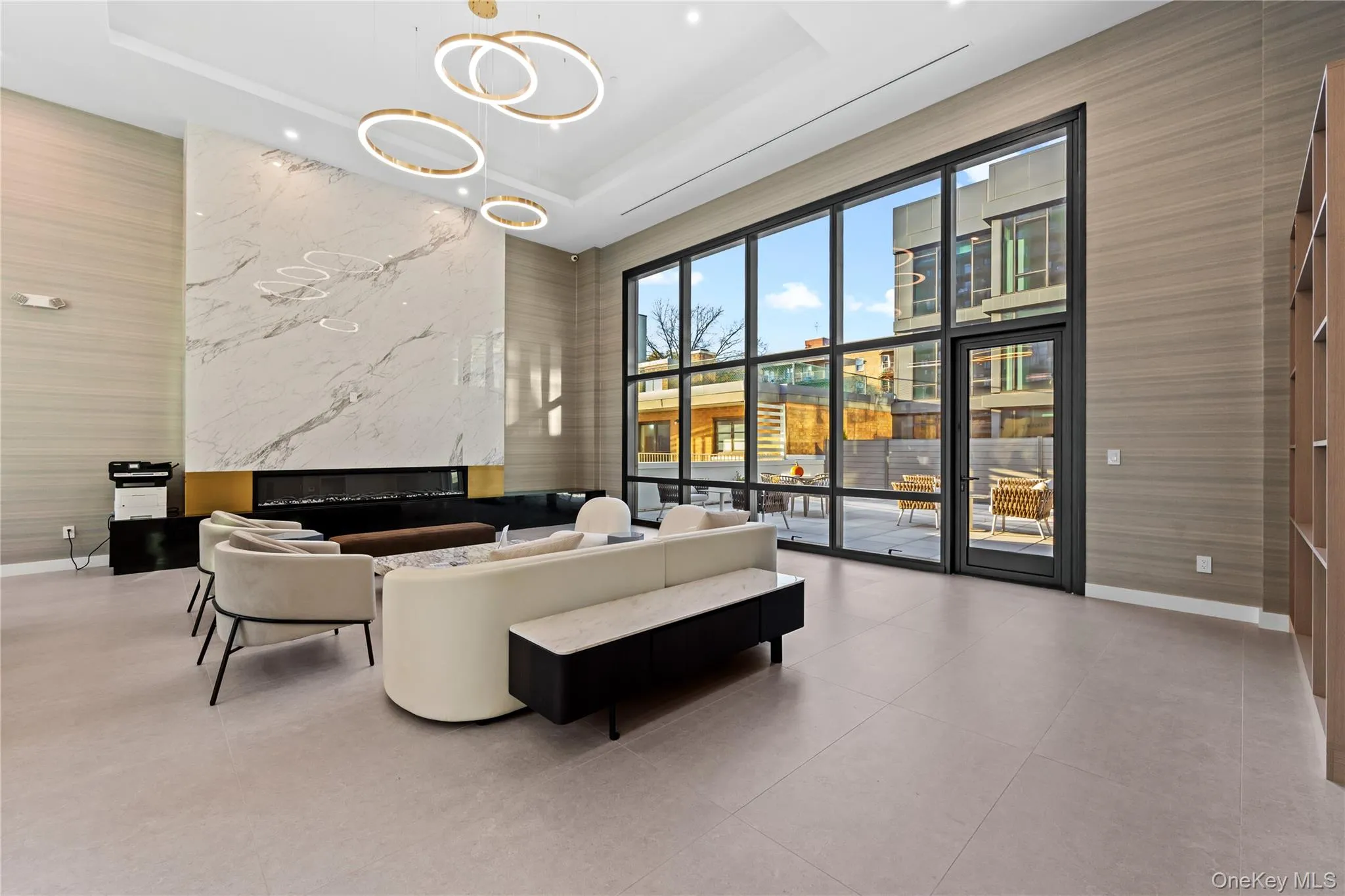 Lobby featuring a high ceiling Lobby featuring a high ceiling