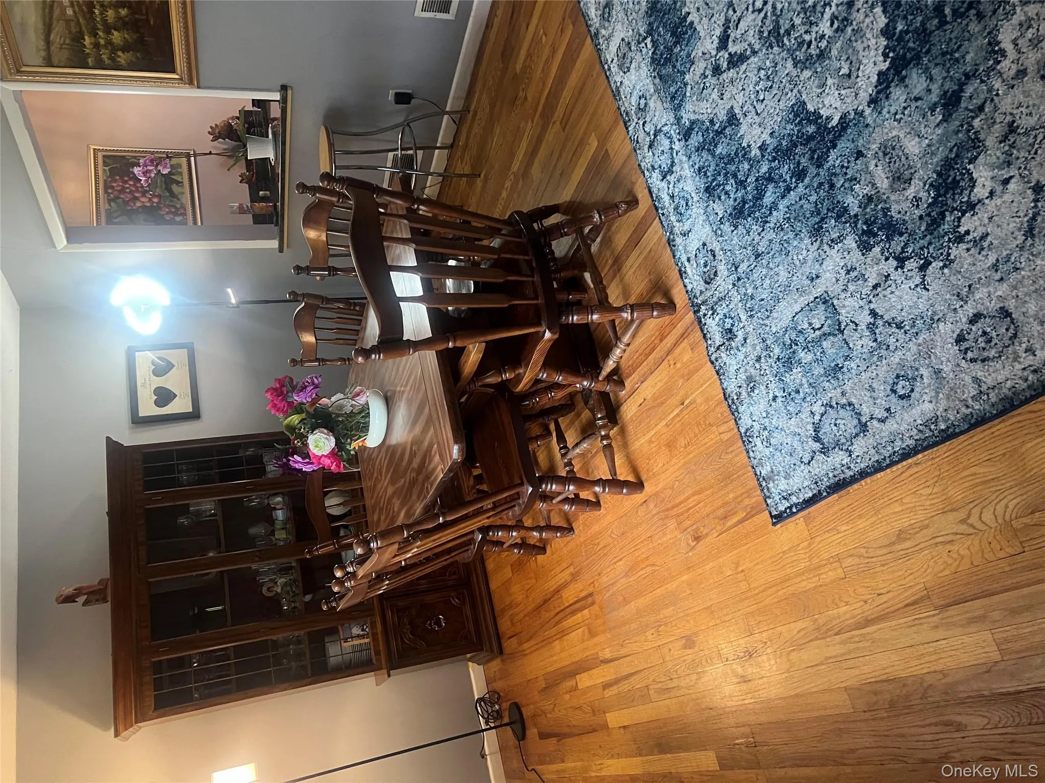 Dining room featuring light wood-type flooring Dining room featuring light wood-type flooring