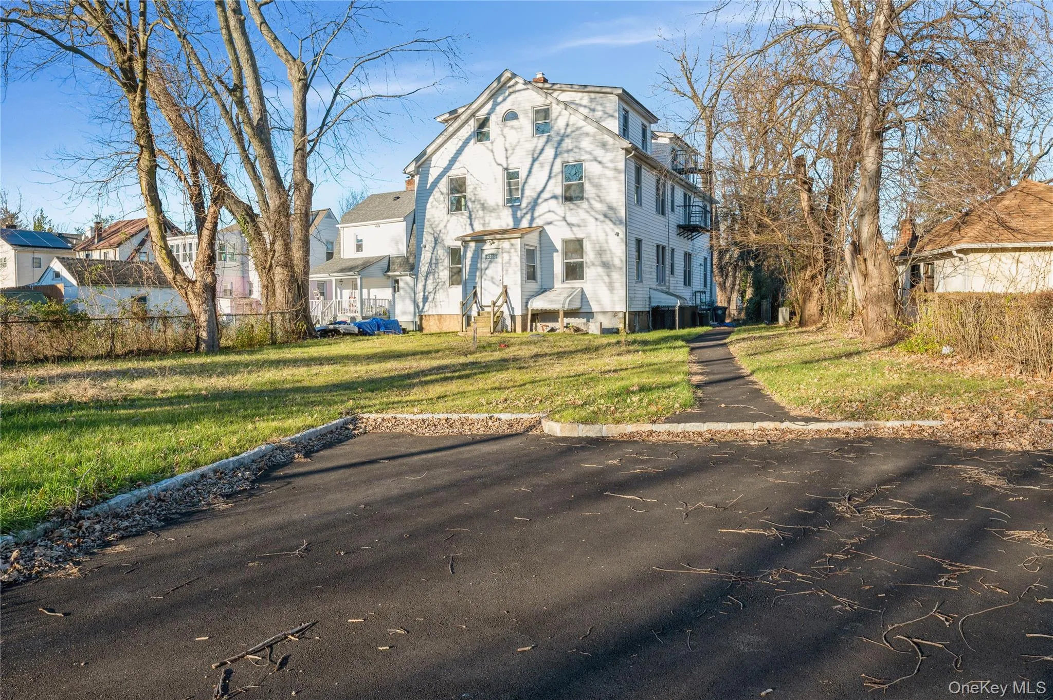 View of front of home with a residential view View of front of home with a residential view