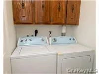 Laundry area with washer and dryer Laundry area with washer and dryer