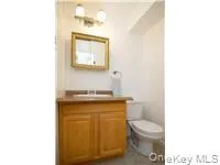 Bathroom with vanity and toilet Bathroom with vanity and toilet