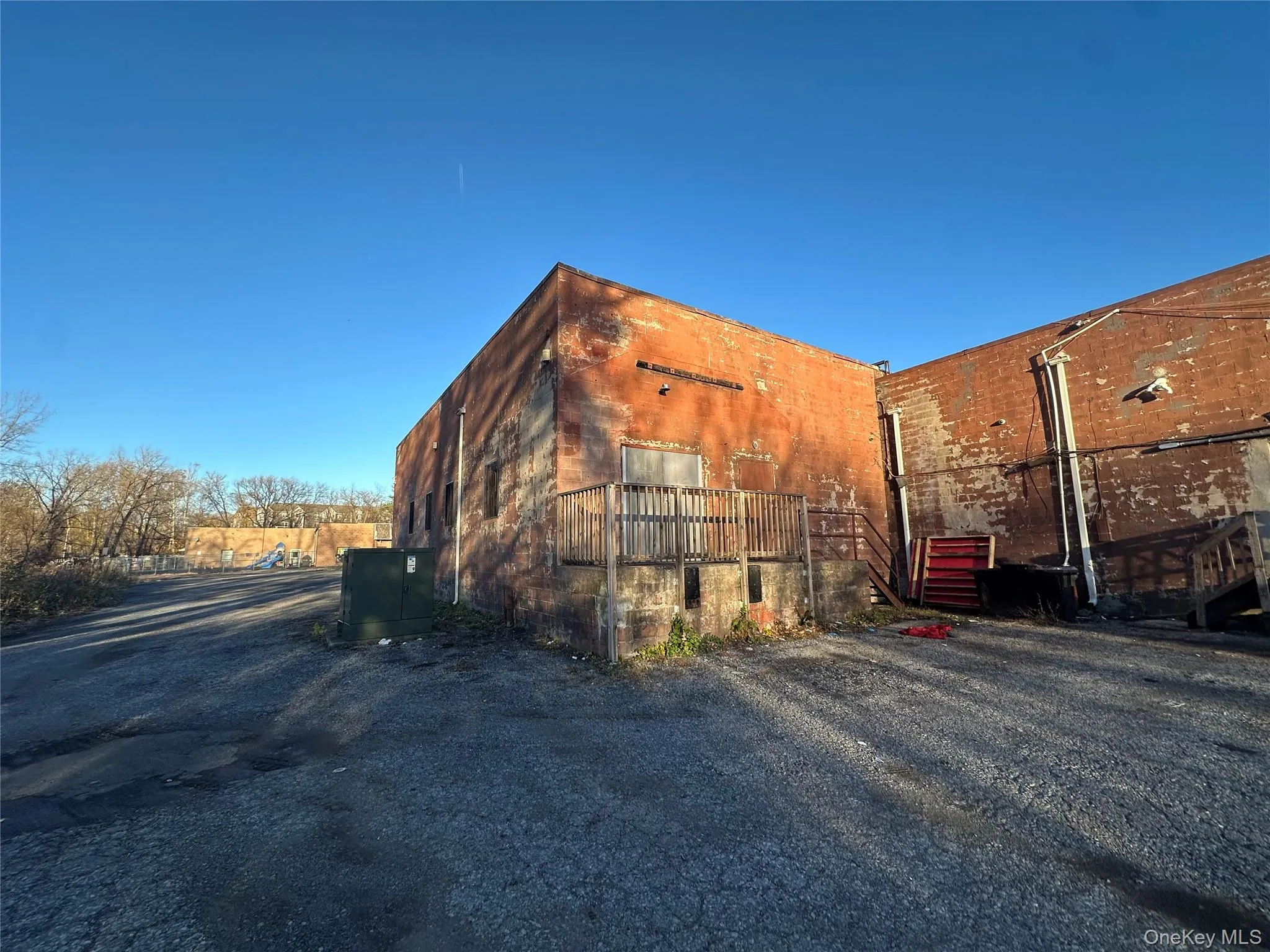 View of home's exterior featuring a deck View of home's exterior featuring a deck