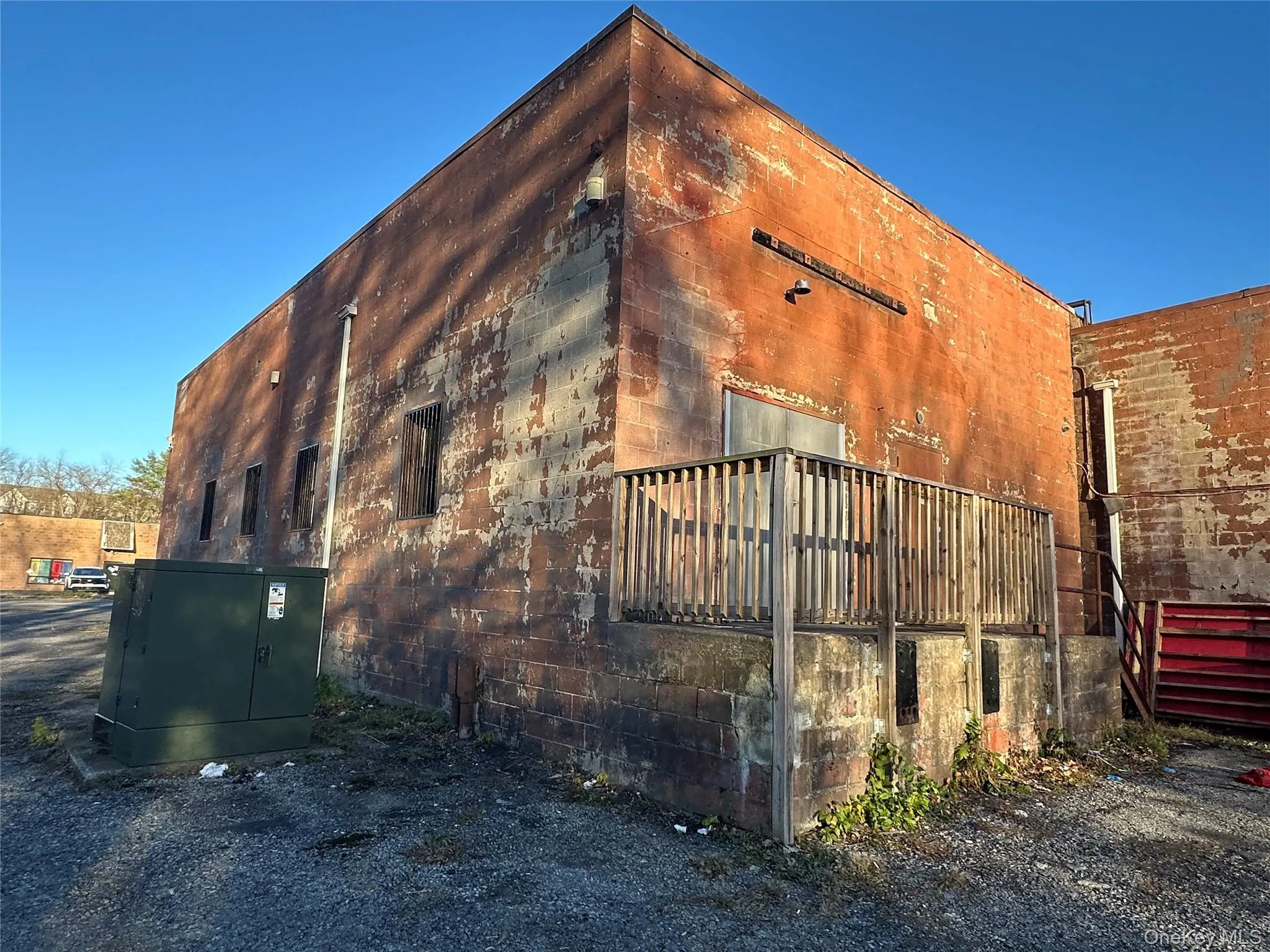 View of side of property with a wooden deck View of side of property with a wooden deck