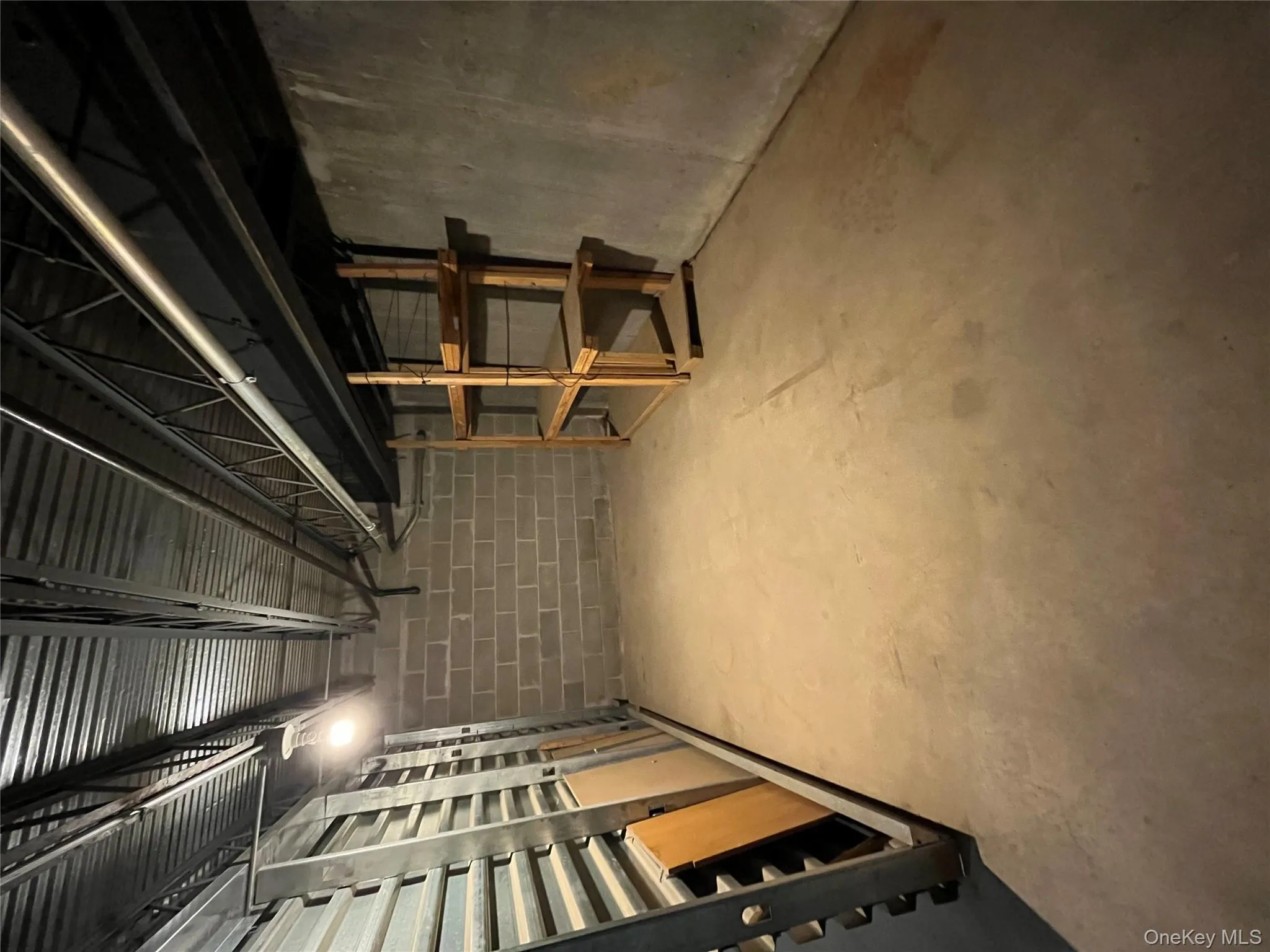 View of unfinished below grade area View of unfinished below grade area