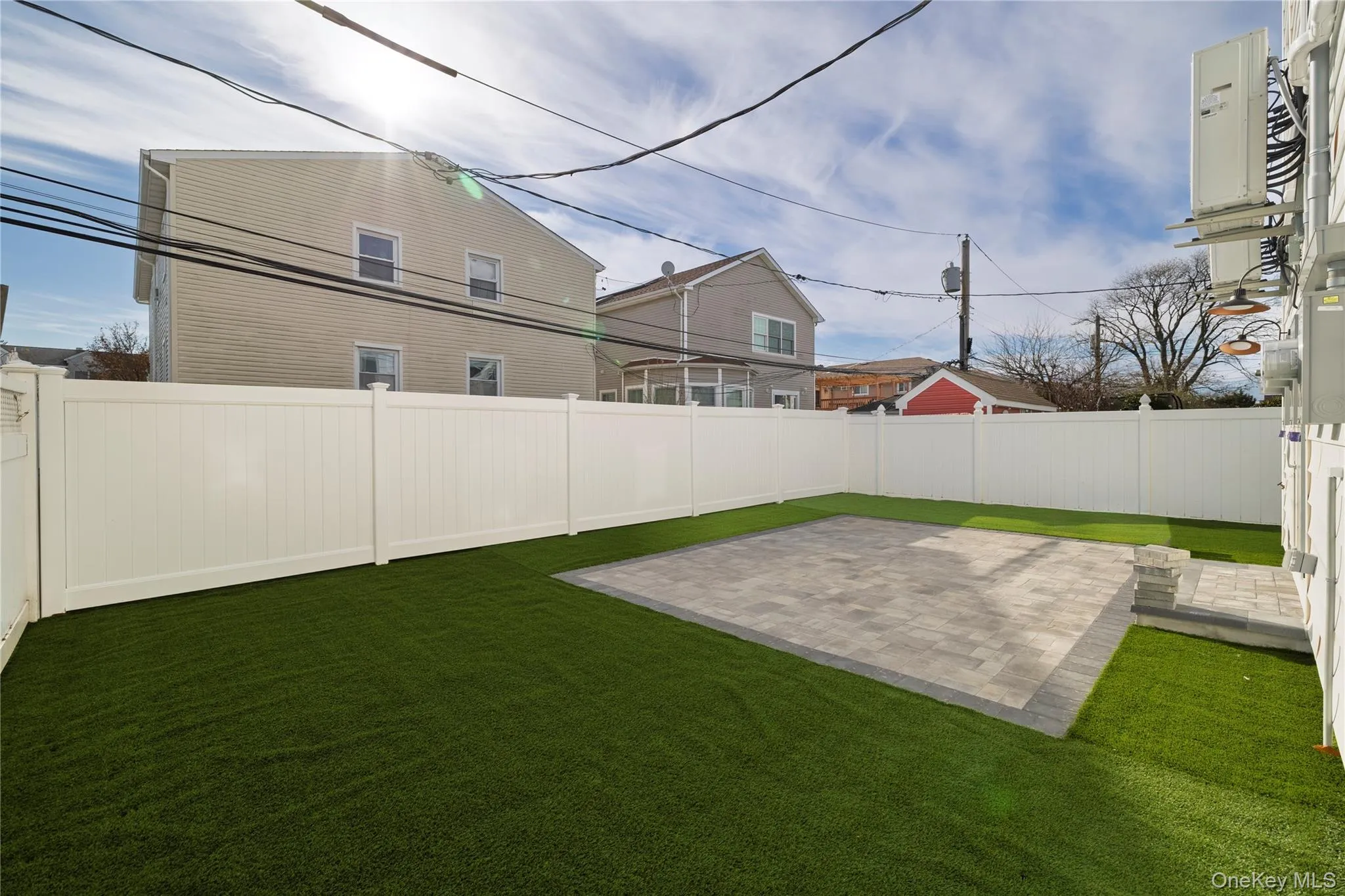 Fenced backyard featuring a patio Fenced backyard featuring a patio