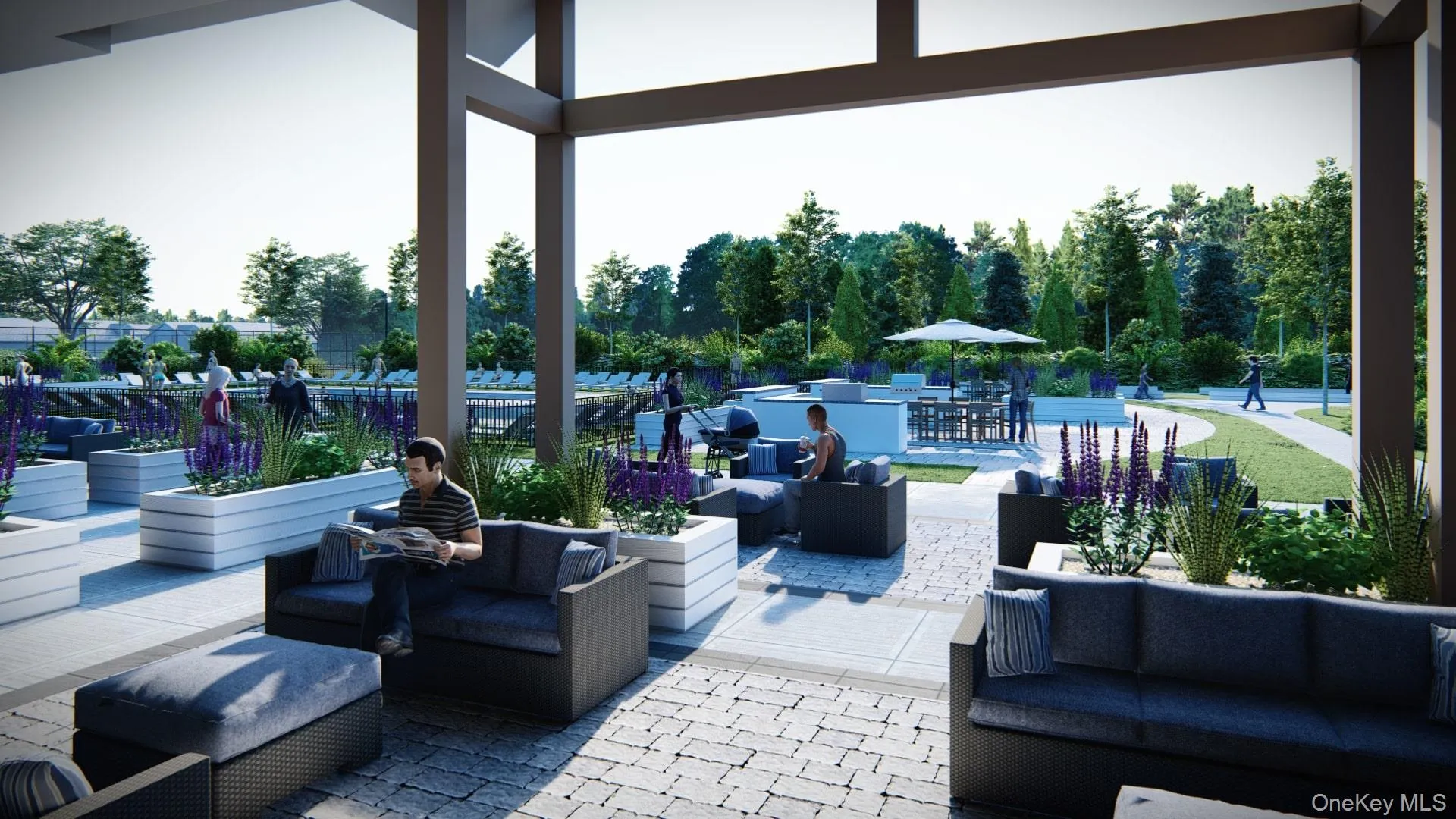 View of patio / terrace with outdoor lounge area View of patio / terrace with outdoor lounge area