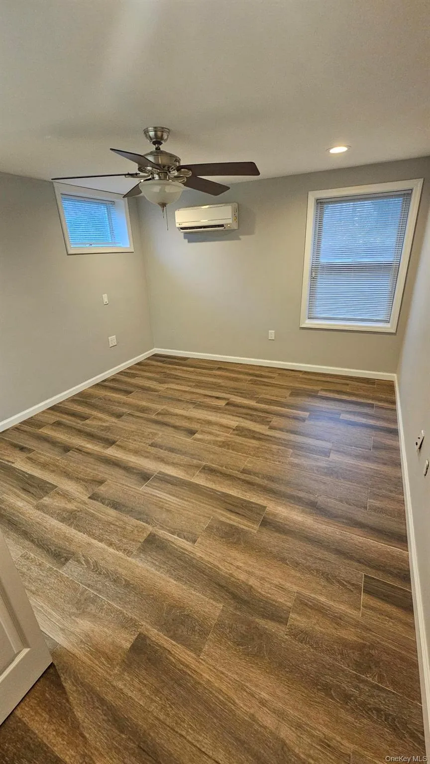 Bedroom featuring ceiling fan, wood finished floors, and recessed lighting Bedroom featuring ceiling fan, wood finished floors, and recessed lighting